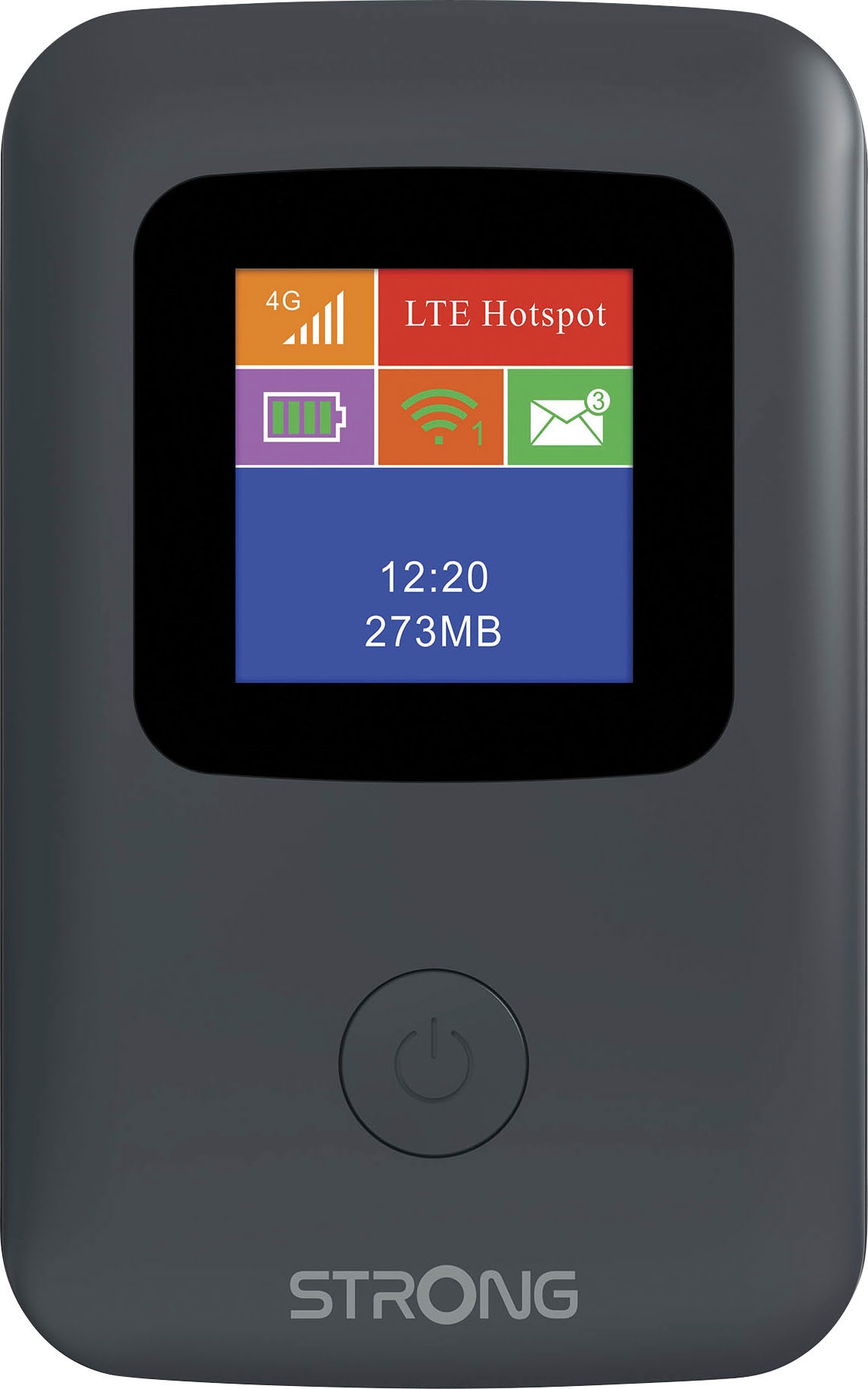 Strong 4G/LTE-Router »mobiler Hotspot, LTE bis 150 Mbit/s, WLAN bis 300 Mbit/s, Display«