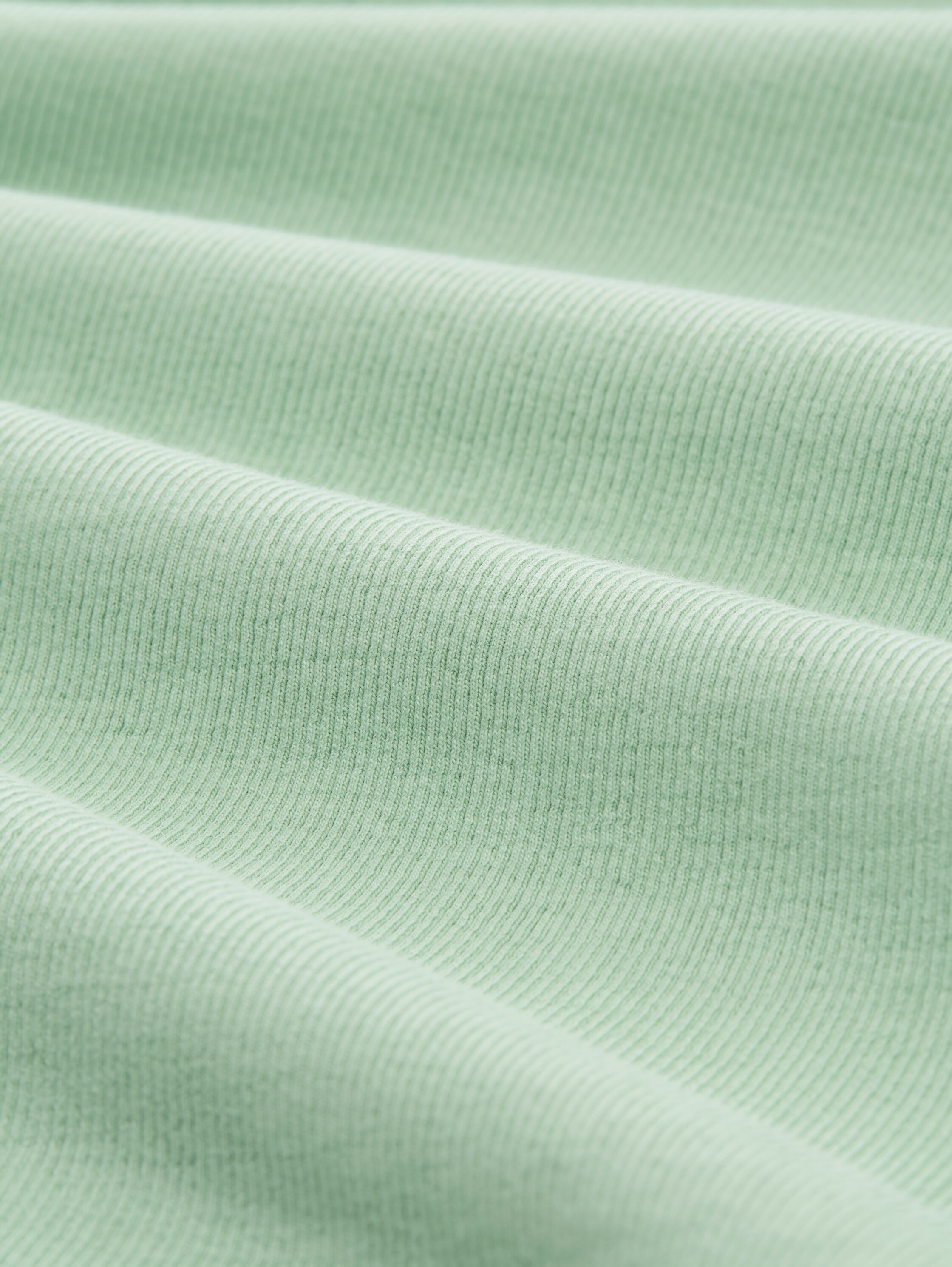 TOM TAILOR Denim T-Shirt, mit Rippstruktur