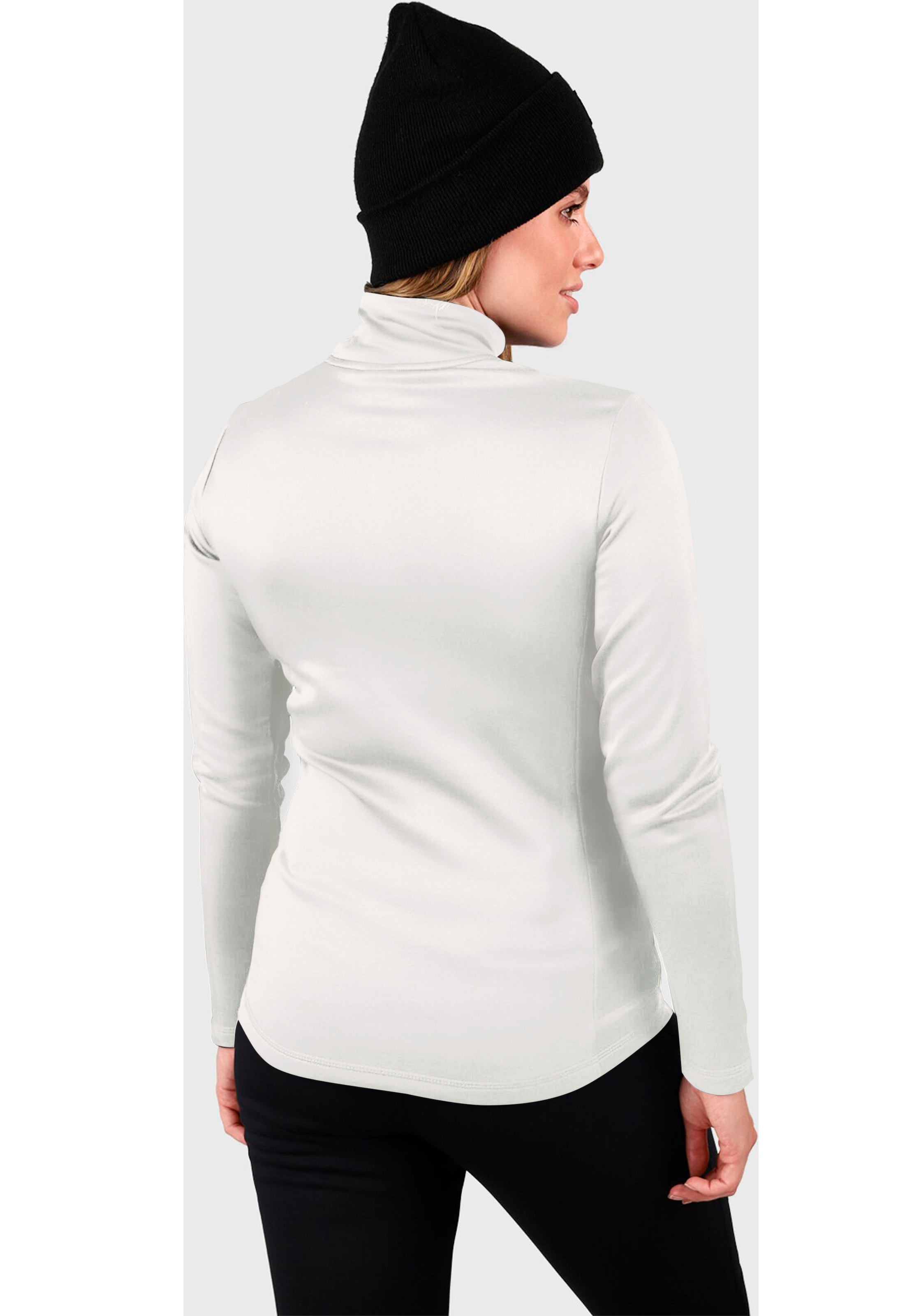 Brunotti Fleecepullover »Heronne Women Fleece«, hoch geschlossener Ausschnitt, wasserabweisende Oberfläche
