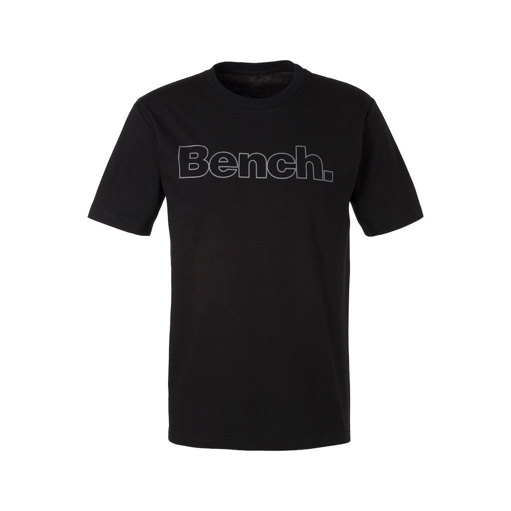 Bench. T-Shirt, (2 tlg.), mit Bench. Print vorn