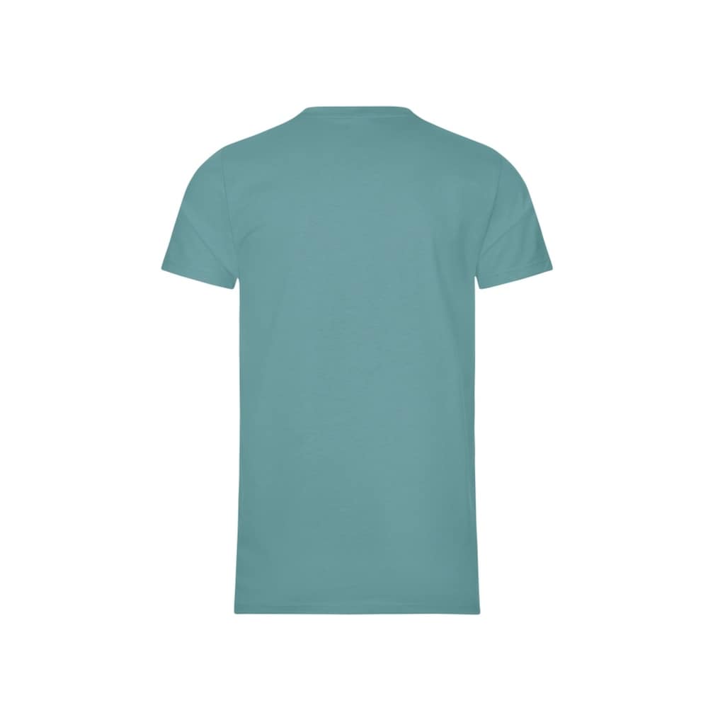 Trigema T-Shirt »TRIGEMA Slim Fit T-Shirt aus DELUXE Baumwolle«, (1 tlg.)