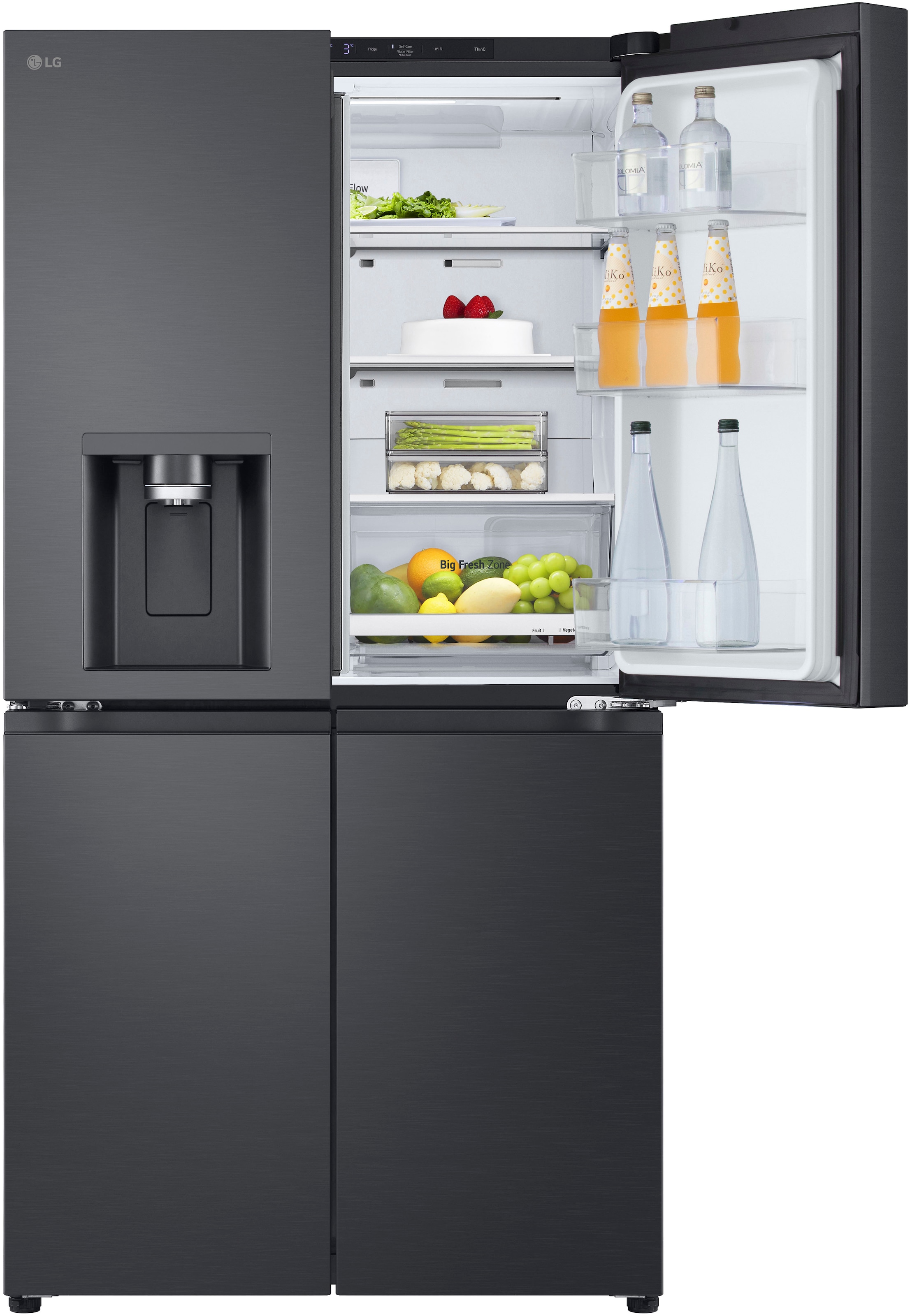 LG Multi Door Full Size Serie 9 »GMF960EV2E« 179,2 cm hoch 91,4 cm breit No Frost, Wasserspender mit Smart Fill, großer Nutzinhalt von 646 L
