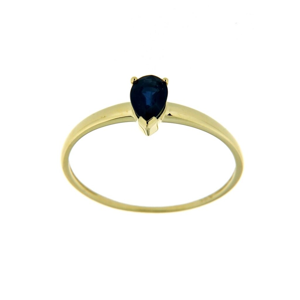 Firetti Goldring »Schmuck Geschenk Gold 333 Damenring Goldring Edelstein Farbstein«, mit Saphir