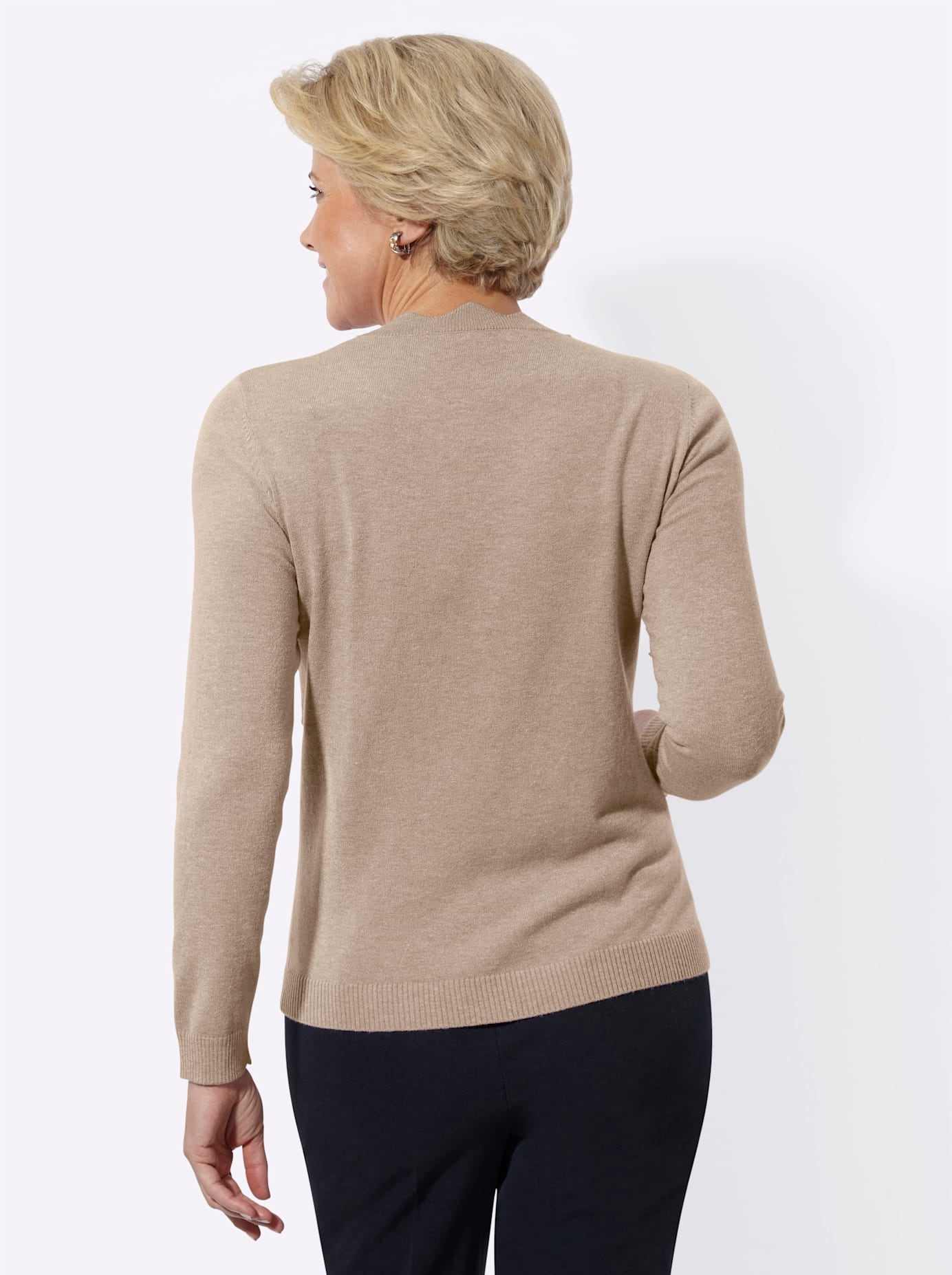 Classic Strickpullover »Langarm-Pullover«