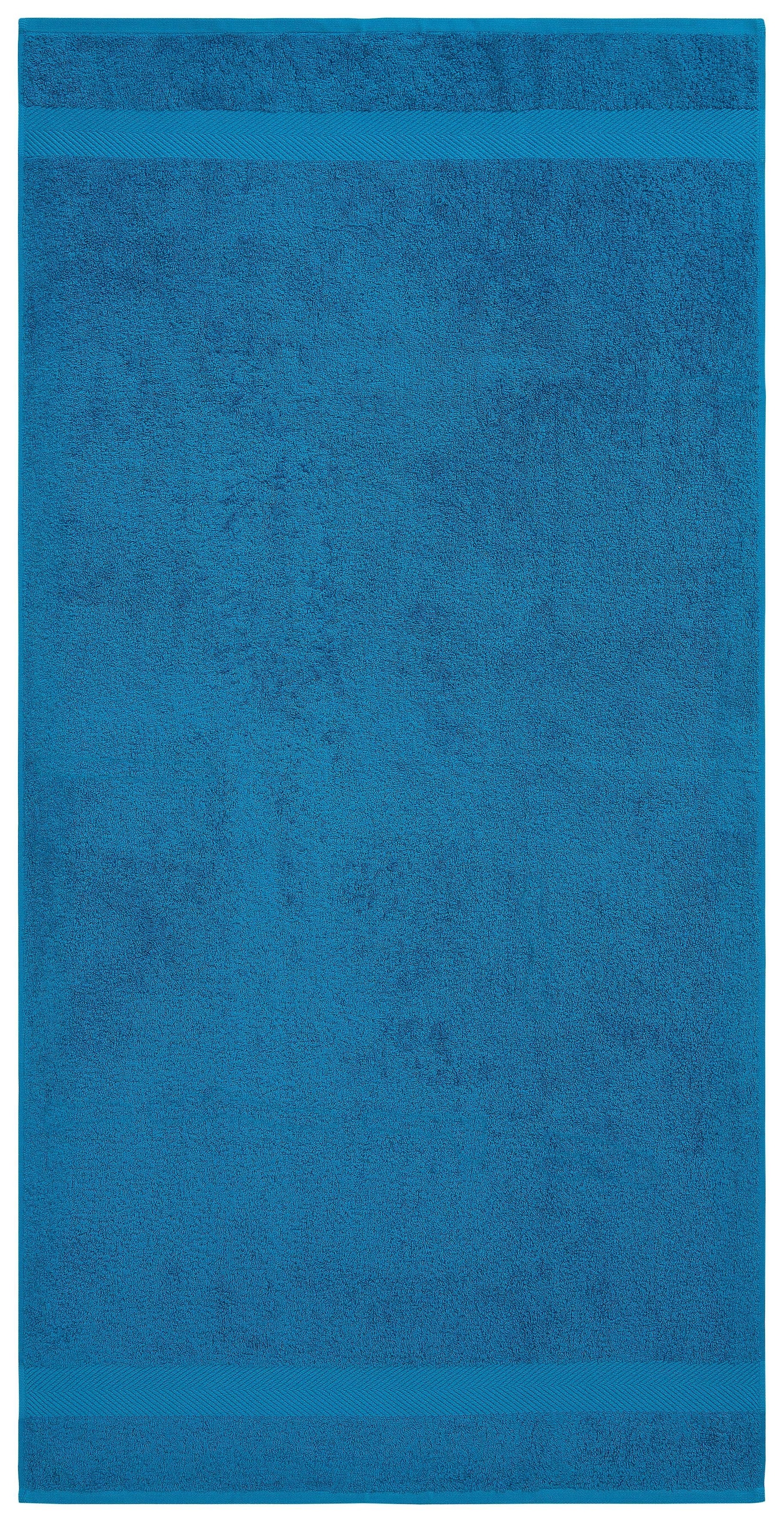 my home Duschtücher »Eva«, (2 St., 2er Set Badetücher 70 x 140 cm), Premium-Qualität 550g/m², flauschig, Handtuchset aus 100 % Baumwolle