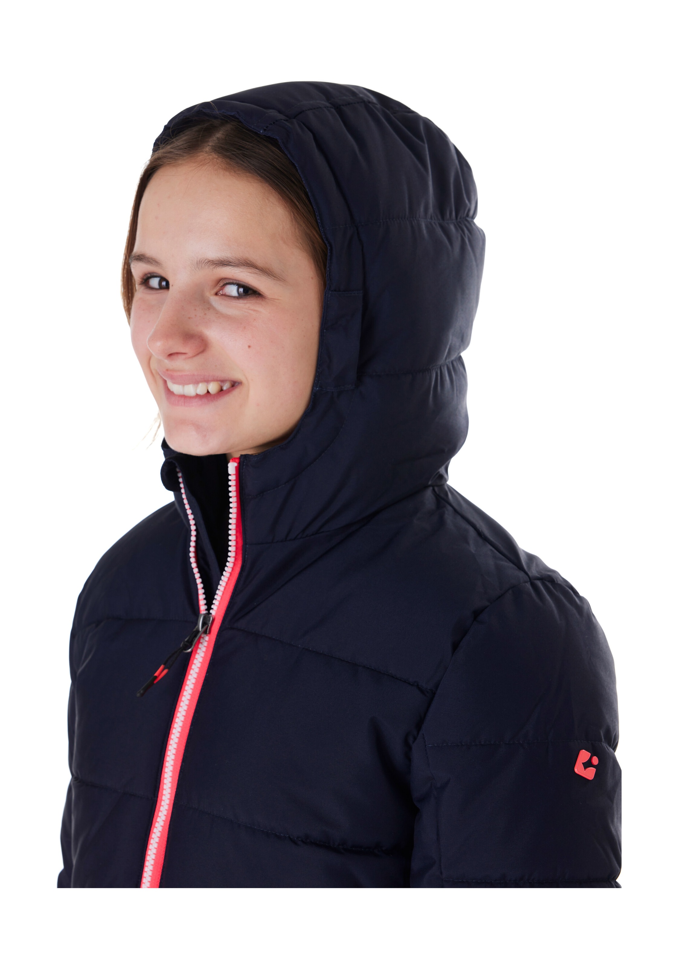 Killtec Skijacke »KSW 330 GRLS SKI QLTD JCKT«, Wasserabweisende Winterjacke, atmungsaktiv, verstellbare Kapuze