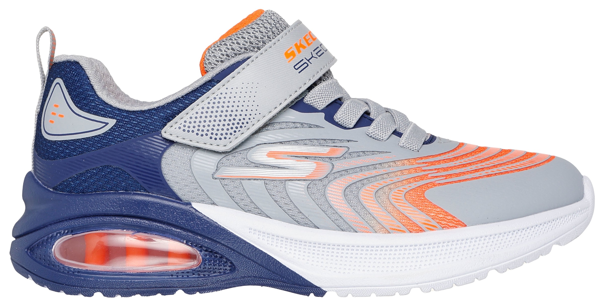Skechers Sneaker »MICROSPEC MAX ADVANCE«, Freizeitschuh mit Klettverschluss, Größenschablone zum Download
