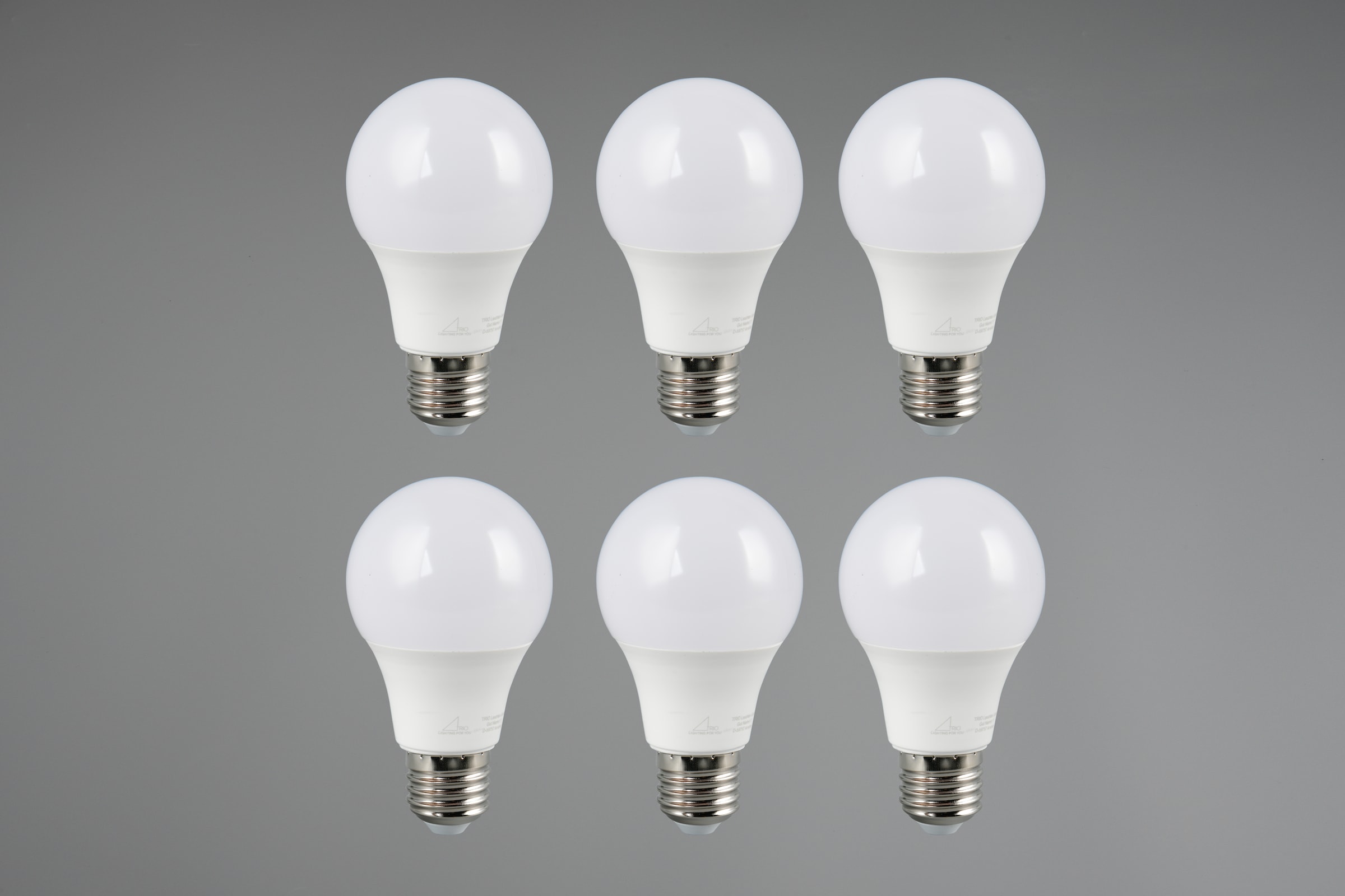 TRIO Leuchten LED-Leuchtmittel »Leuchtmittel Set E27« E27 6 Stk. Warmweiß 6er Set Leuchtmittel E27 Fassung, Glühbirne E27 LED warmweiß