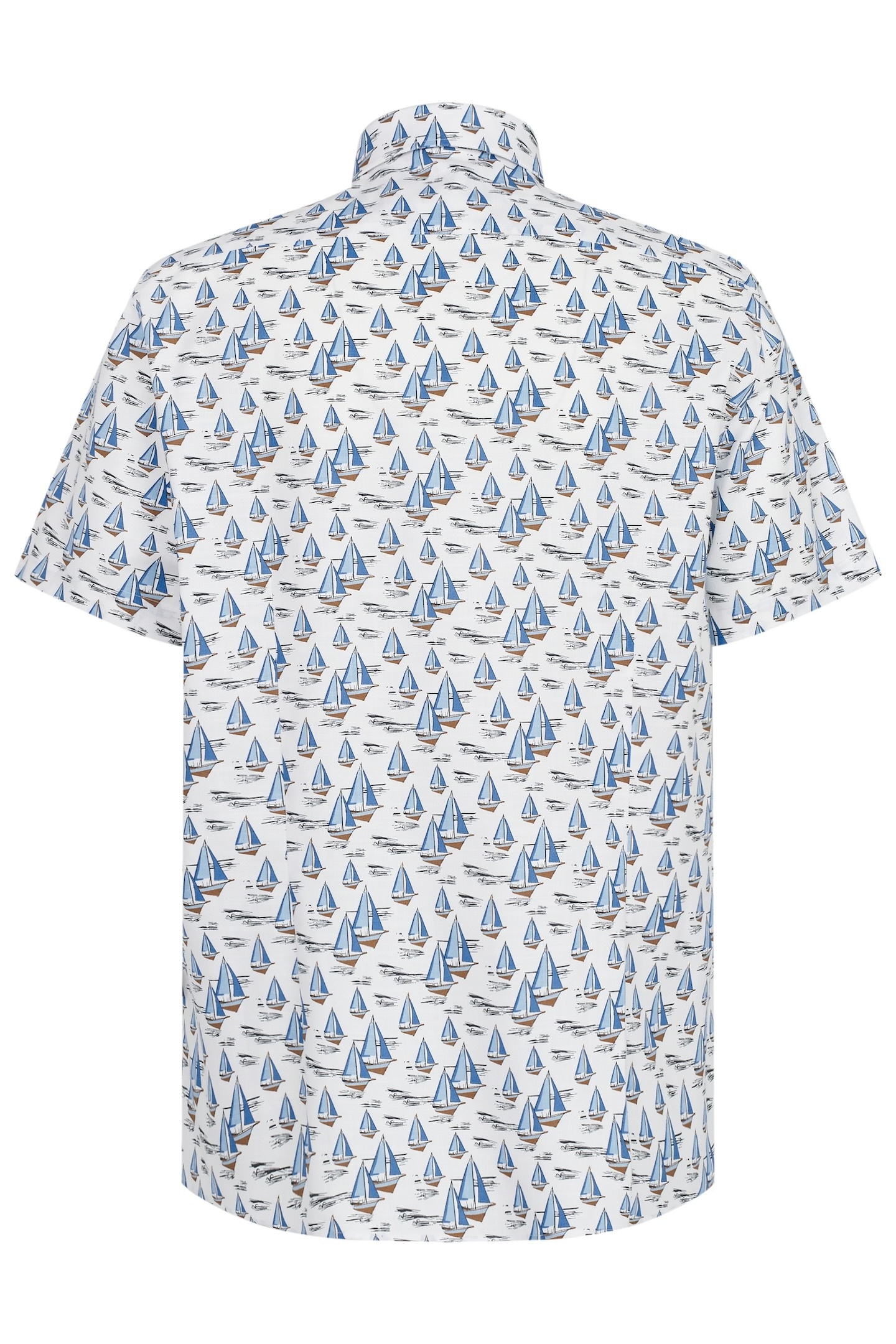 bugatti Kurzarmhemd, mit Button-Down-Kragen