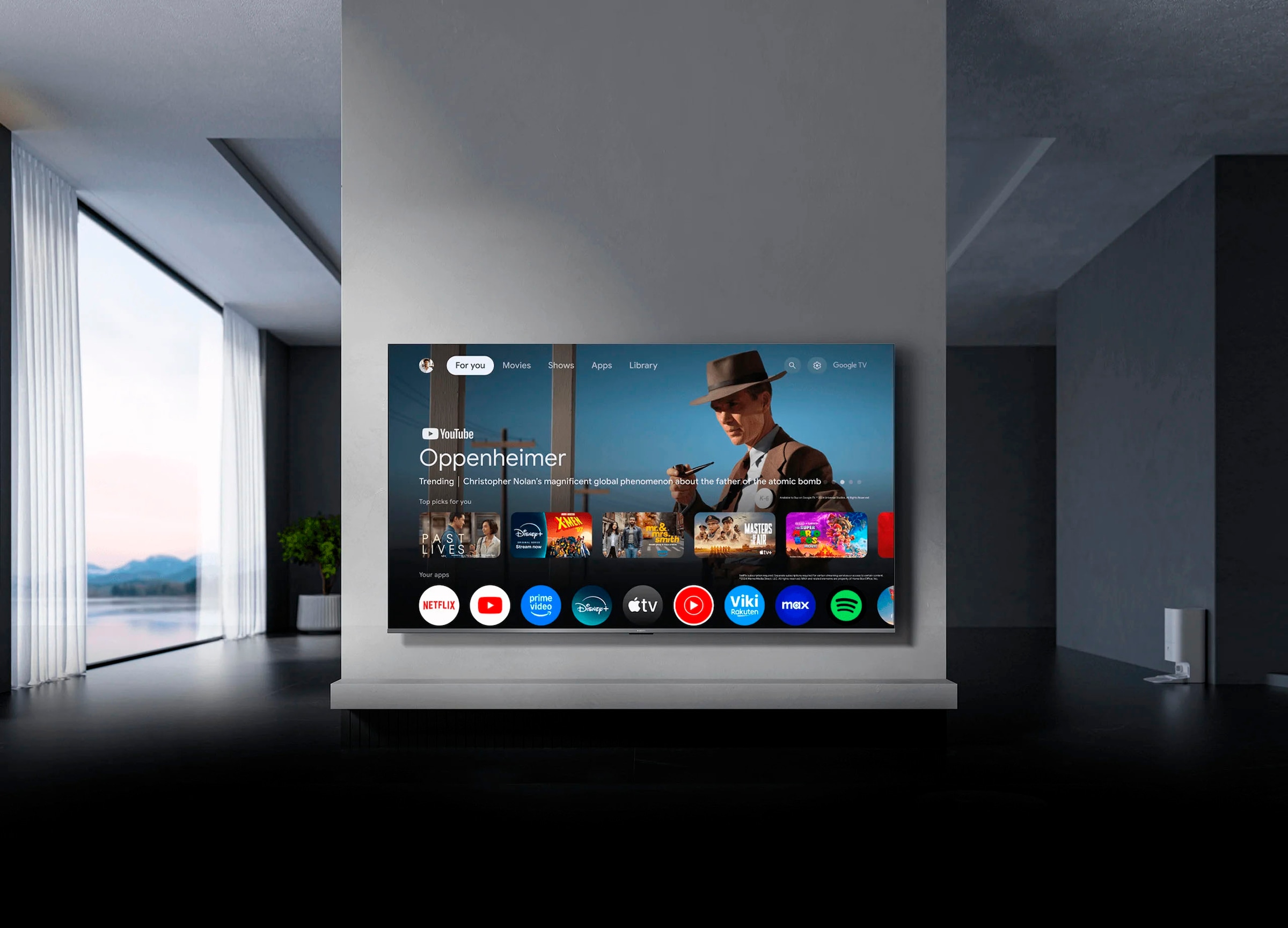 Xiaomi QLED-Fernseher »L55MB-APEU« 138 cm/55 ″ Smart-TV