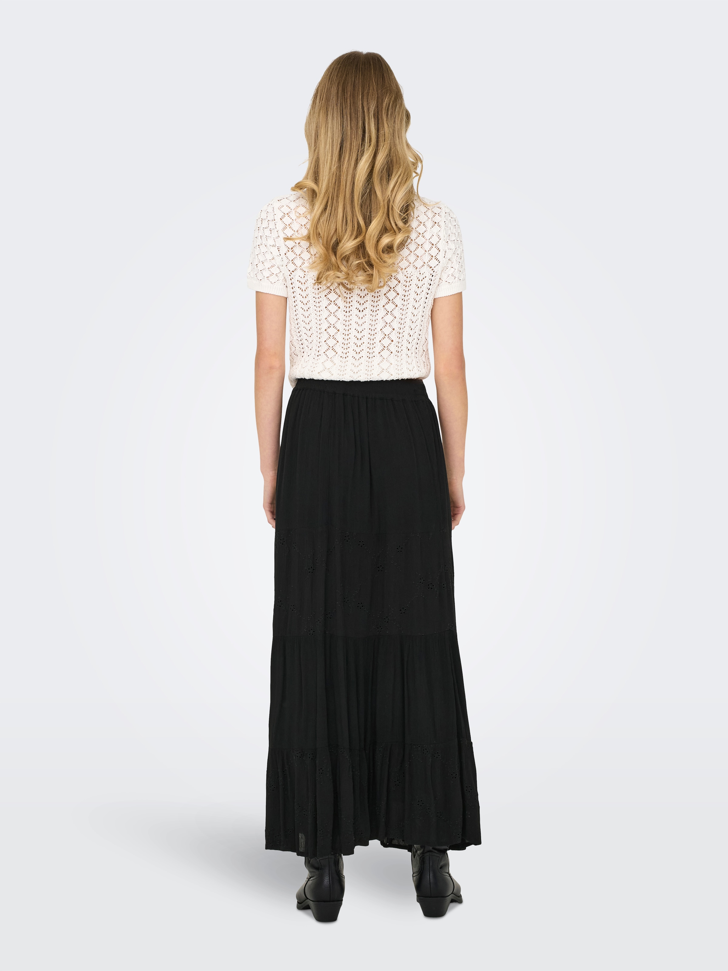 ONLY Maxirock »ONLCHIARA BRODERIE LONG SKIRT PTM«