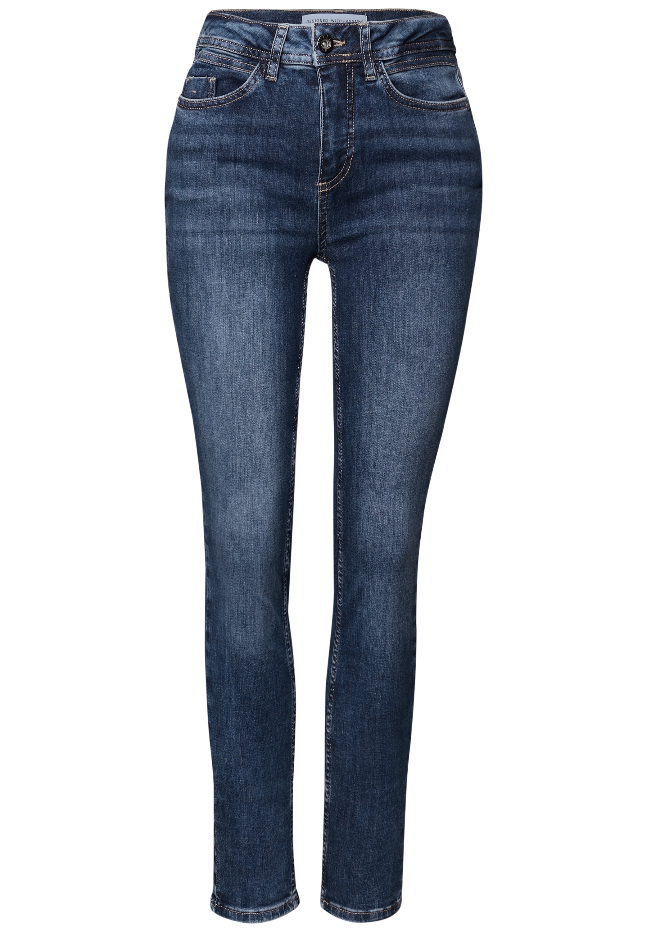 STREET ONE Slim-fit-Jeans »Style York«, mit Stretch