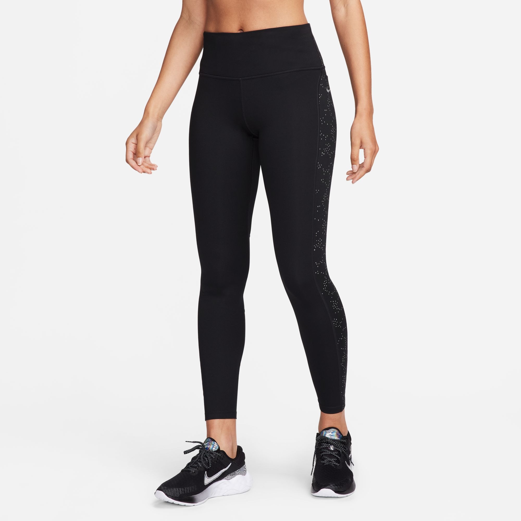 Nike Laufhose »FAST WOMEN'S MID-RISE / LEGGING«