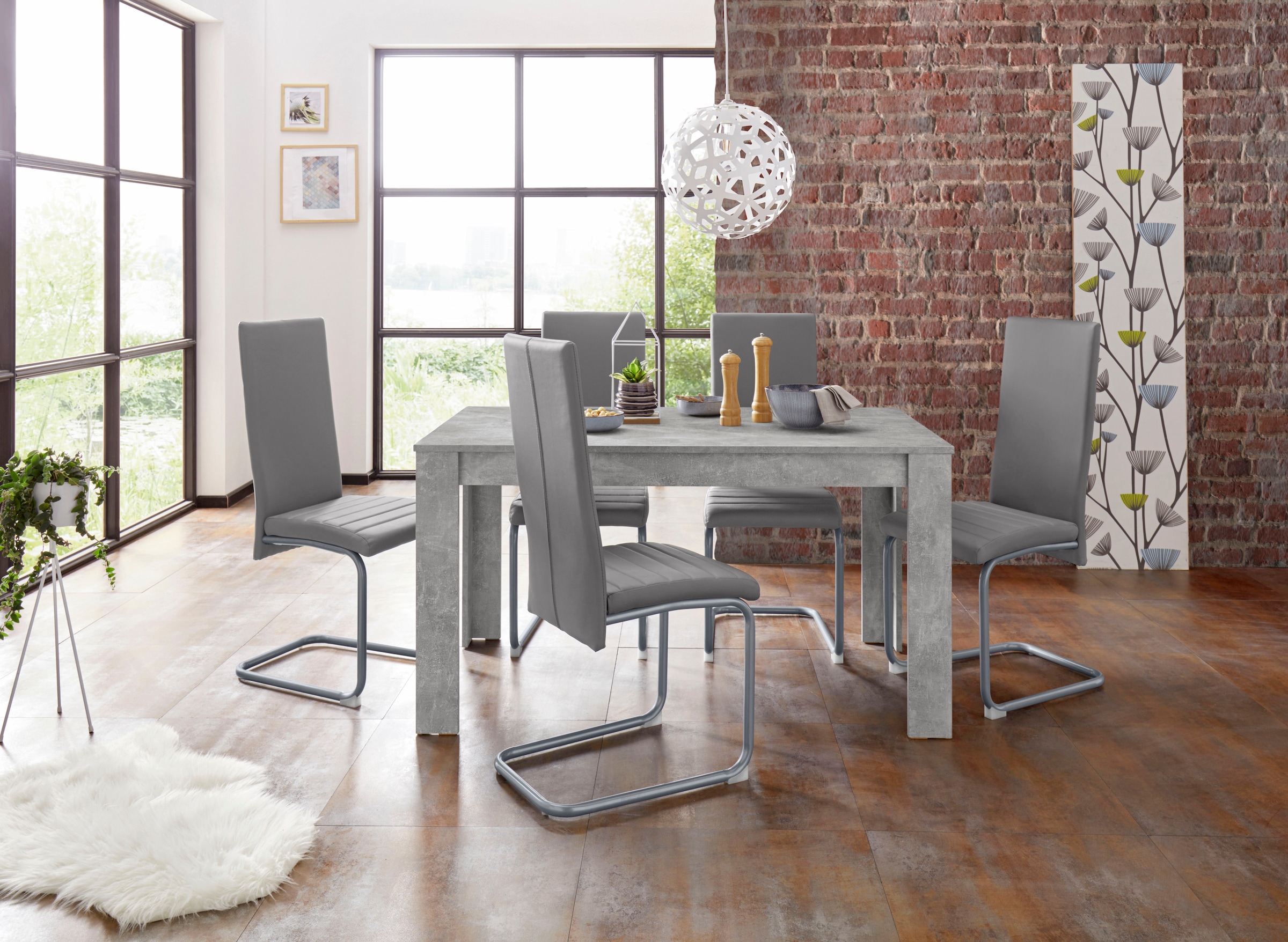 Home affaire Esstisch »Nitro«, Breite 140 cm