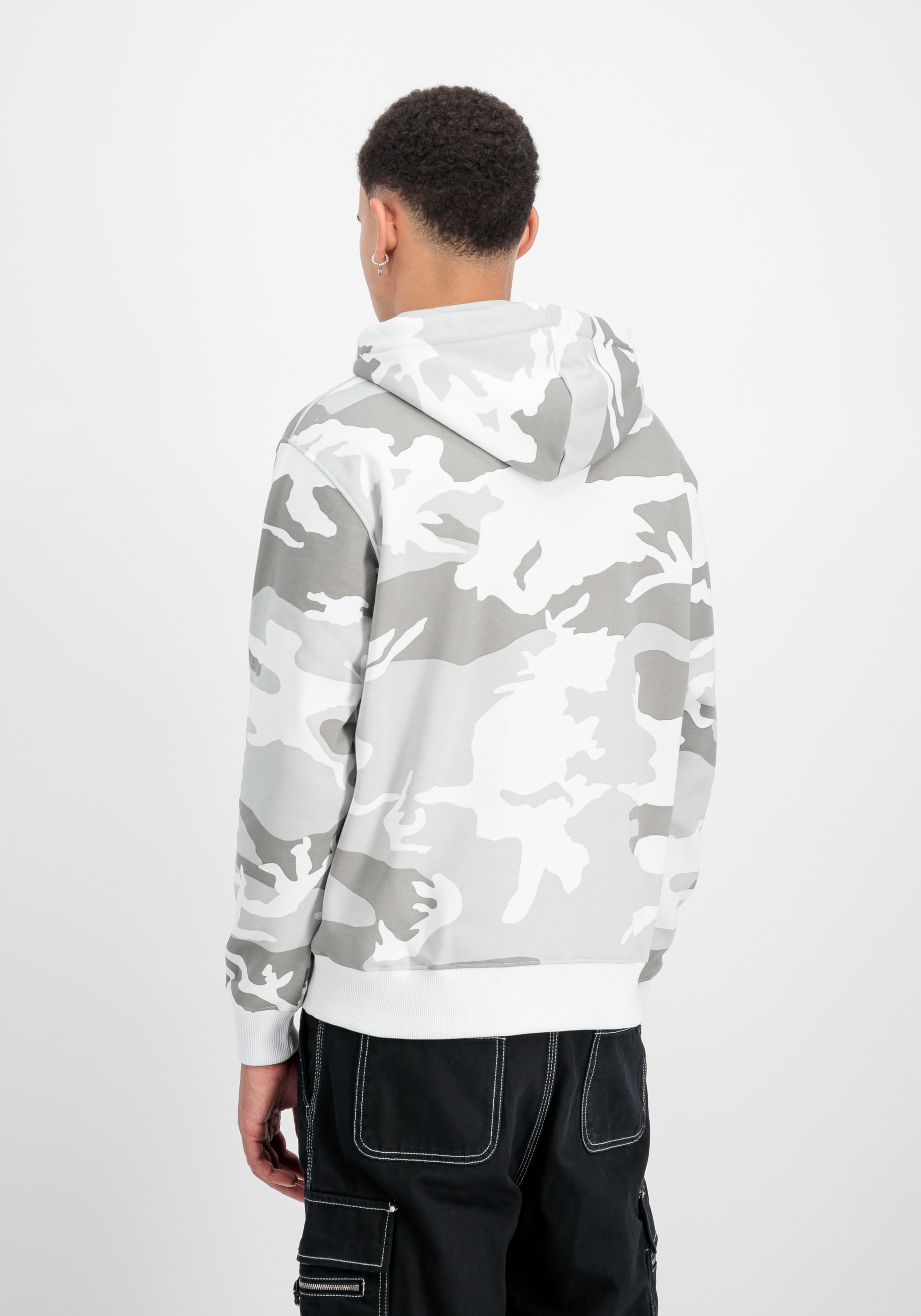 Alpha Industries Hoodie »Alpha Industries Men - Hoodies Basic Hoodie BL Camo«