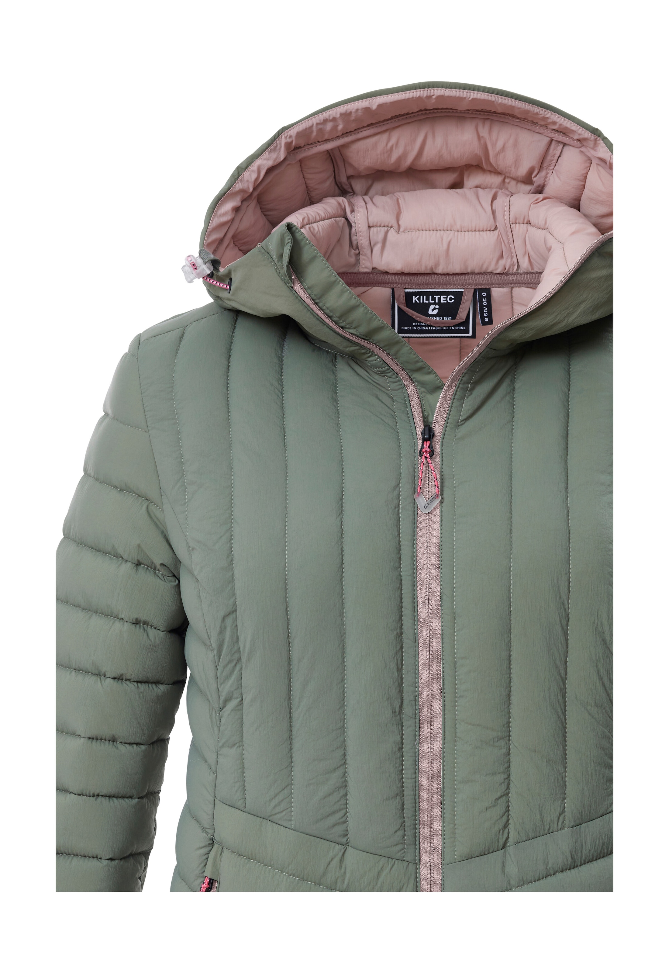 Killtec Steppjacke »KOS 75 WMN QLTD JCKT« Leicht, atmungsaktiv, winddicht, wasserabweisend, packbar