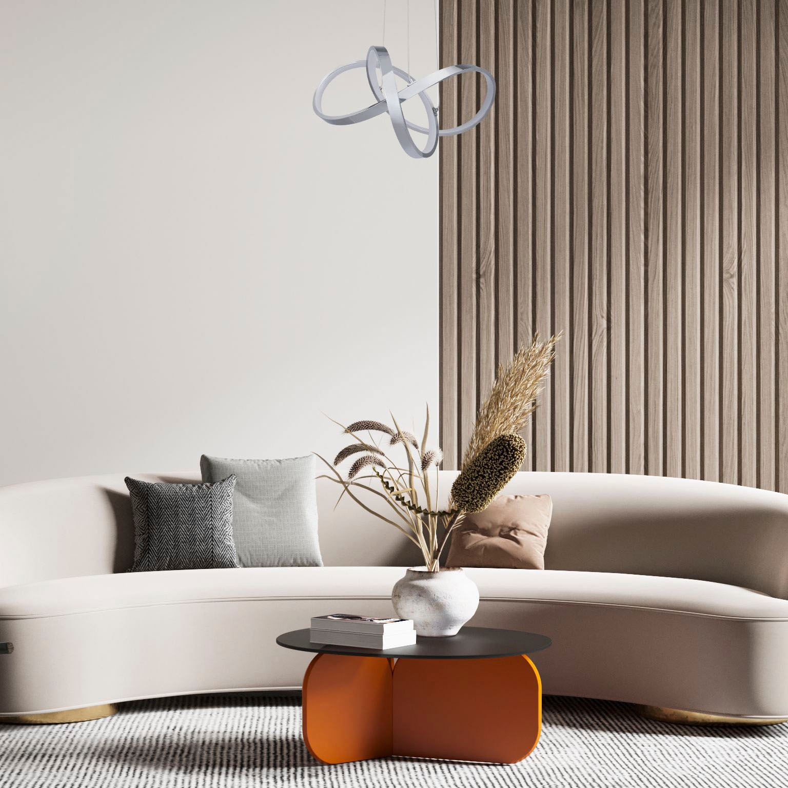 Paco Home Pendelleuchte »DEON« Warmweiß