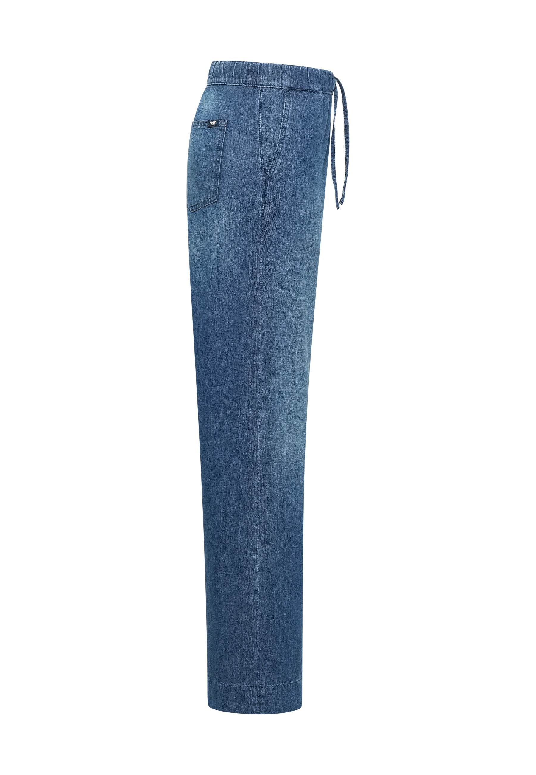 MUSTANG Weite Jeans »Damen Style Madison Wide Drawstring«