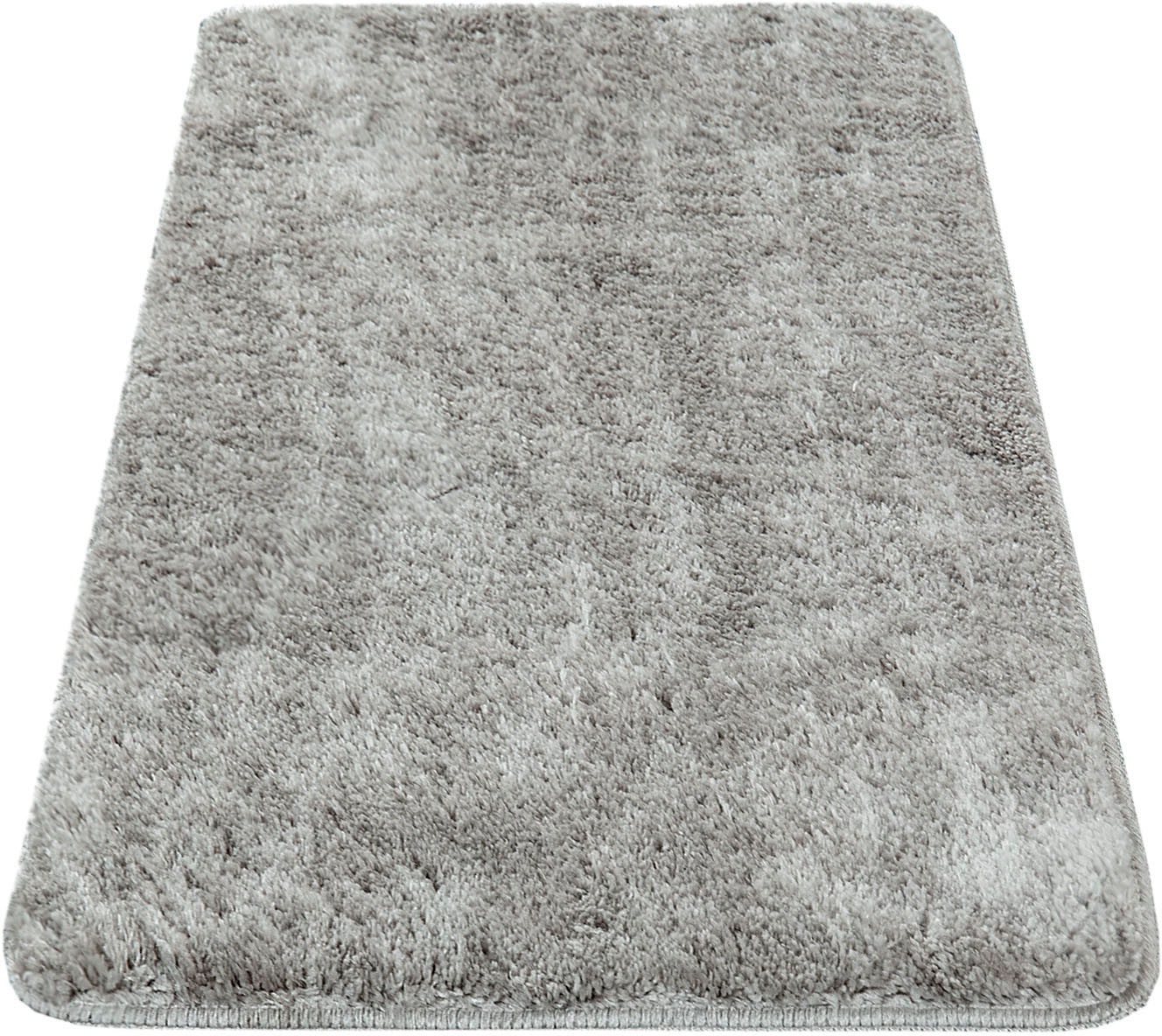 Paco Home Badematte »Lagos 750«, rutschhemmend beschichtet, fußbodenheizungsgeeignet, Badteppich, Uni Farben, besonders weich durch Mikrofaser