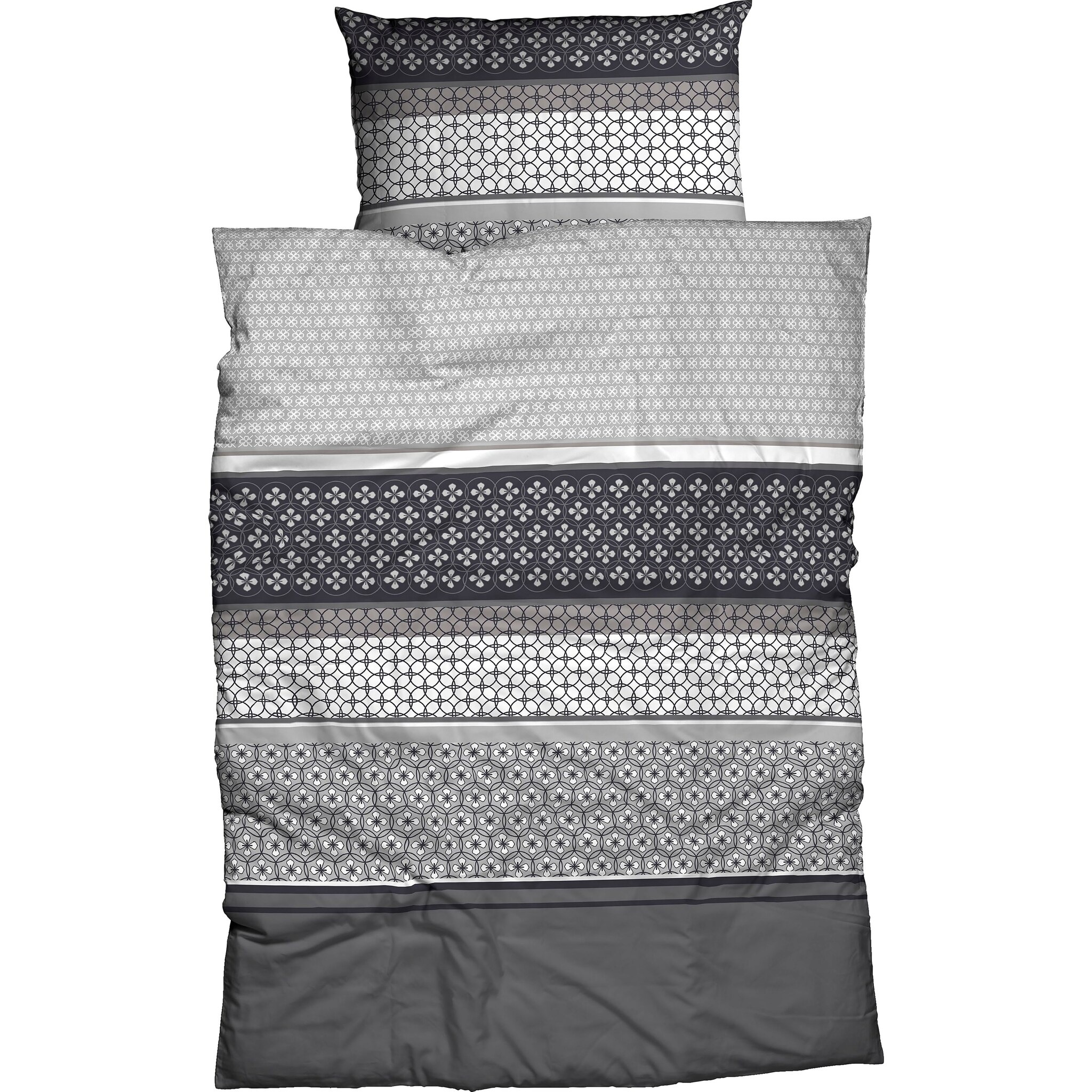 CASATEX Bettwäsche »Poupy, Baumwoll-Satin«, (2 tlg.), moderne Ornamentik kaufen