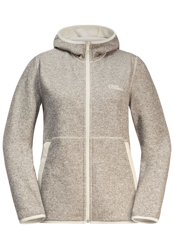 Jack Wolfskin Fleecejacke »TANNENSPUR JKT W«, mit Kapuze