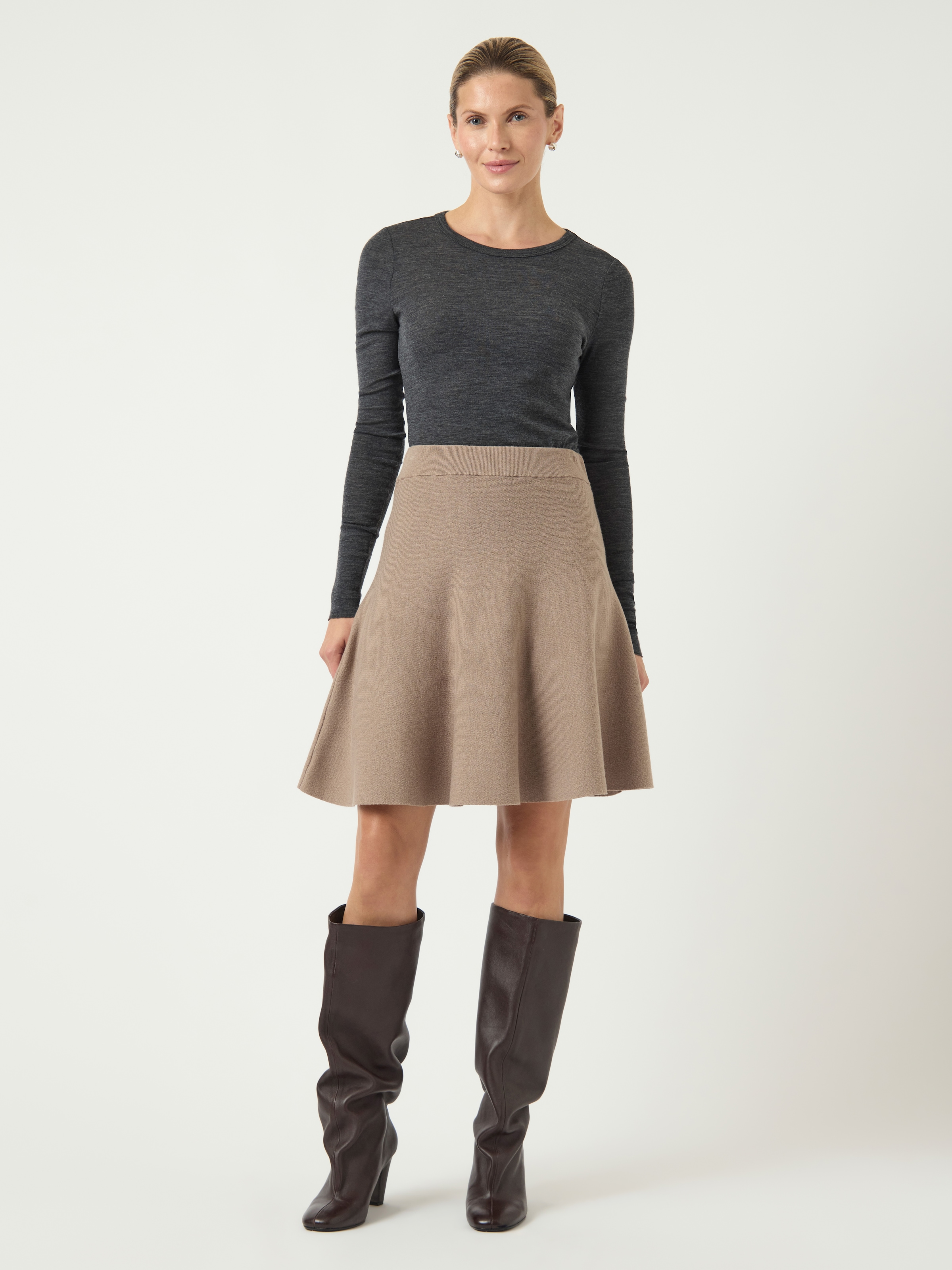 Y.A.S Minirock »YASFONNY HW KNIT SKIRT S. NOOS«