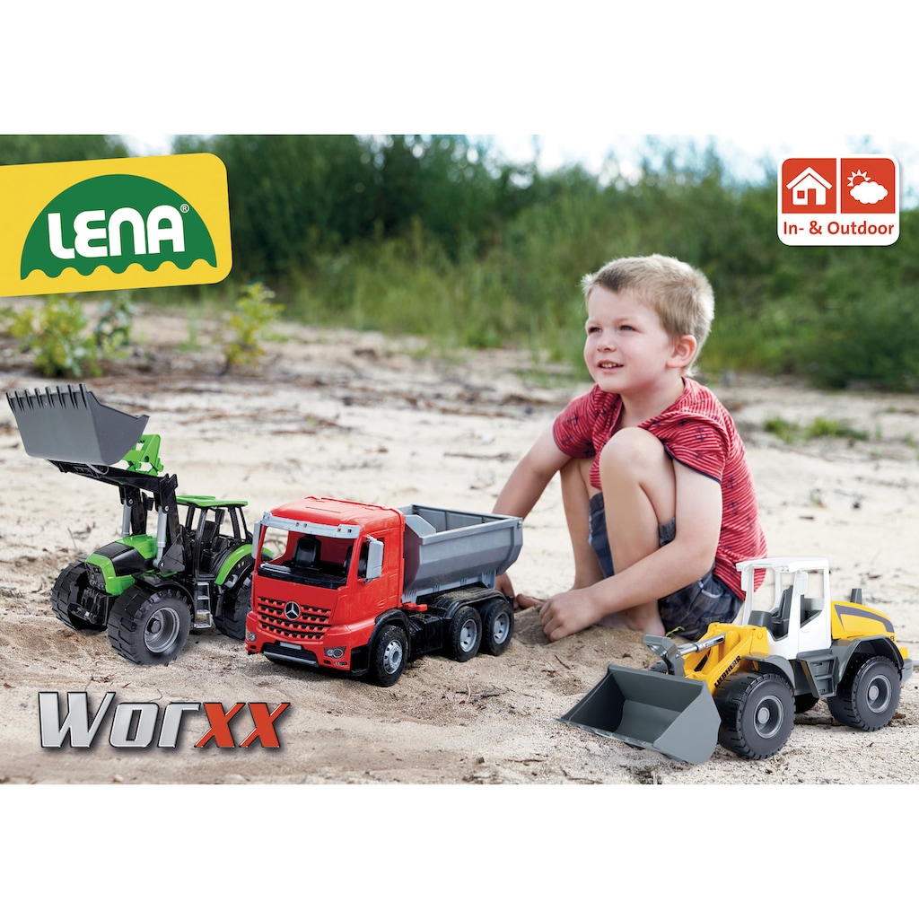 Lena® Spielzeug-Radlader »Worxx, Liebherr L538«