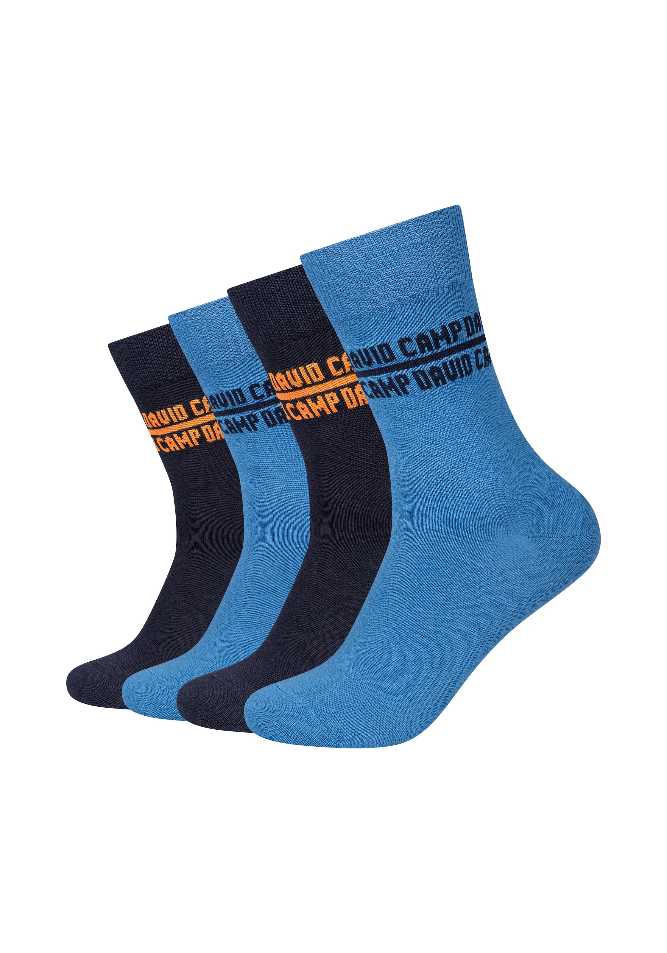 CAMP DAVID Socken »casual« 61.159.500 4 Paar,  mit elastischem Bund