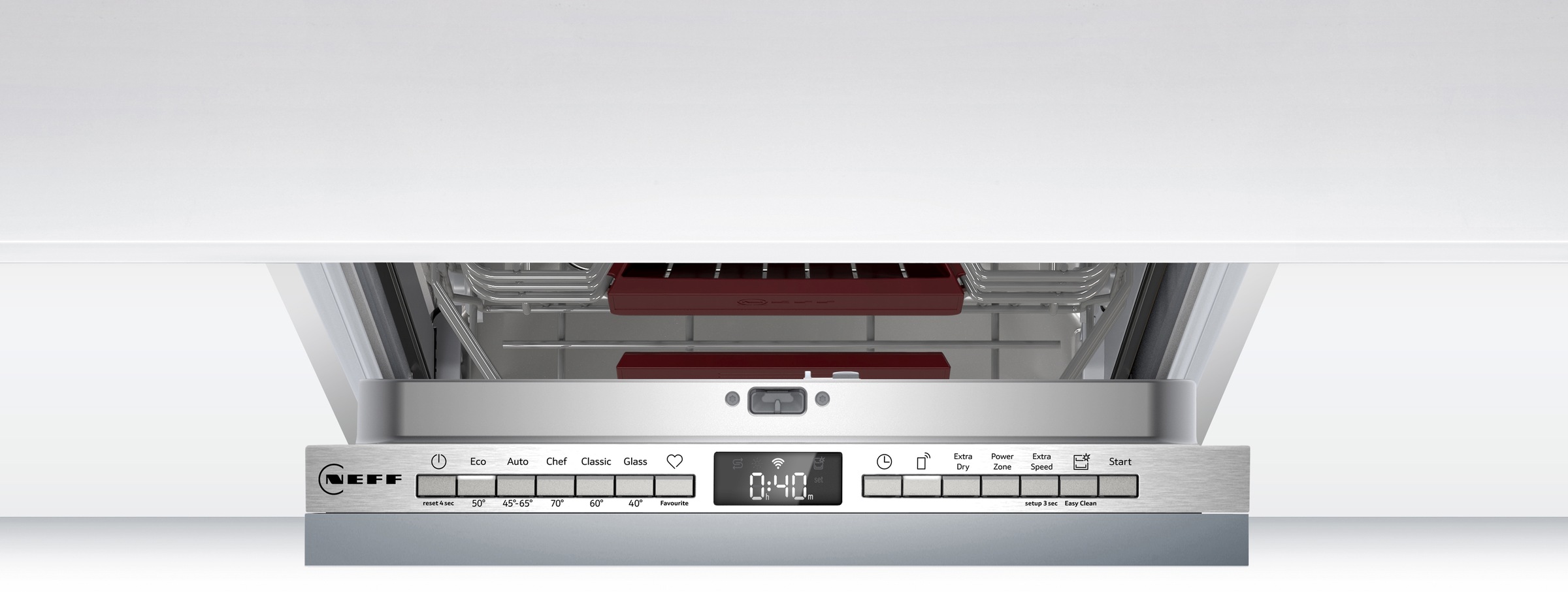 NEFF vollintegrierbarer Geschirrspüler N 50 »S855EMX34E« 10 tlg. Maßgedecke