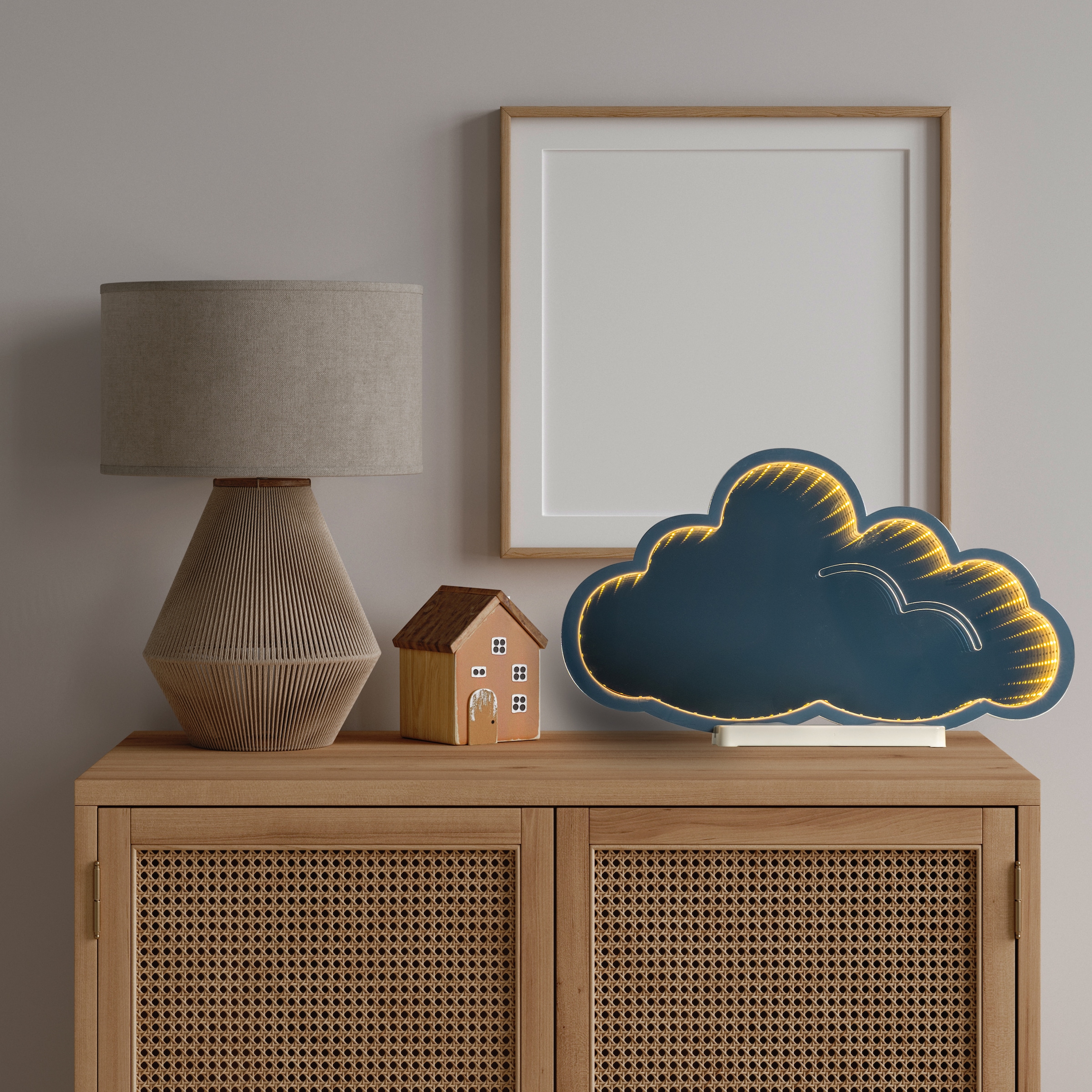 my home LED Dekofigur »Evaya« LED-Modul 1 Stk. Warmweiß haben eine faszinierende Tiefenillusion mit 3D-Effekt