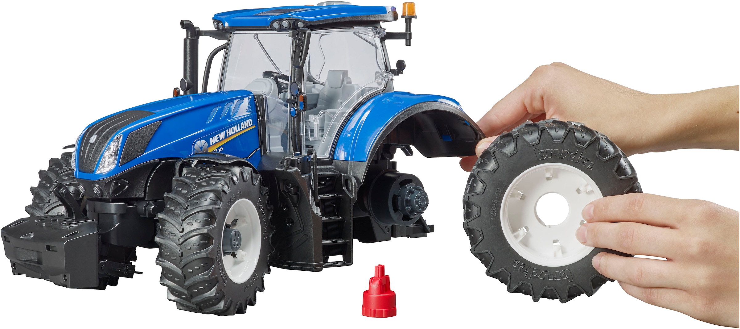Bruder® Spielzeug-Traktor »New Holland T7.315 34 cm (03120)« Made in Europe