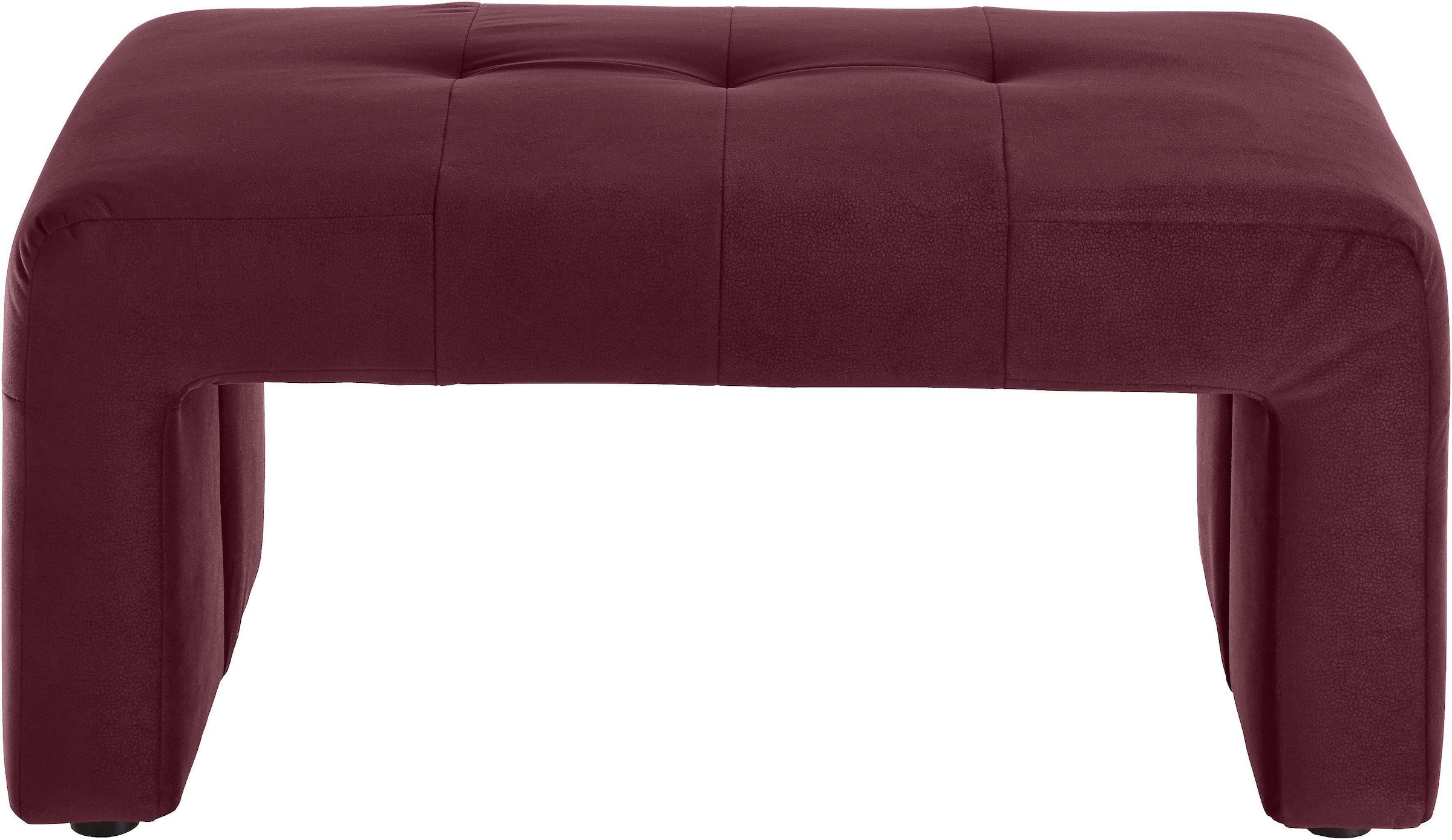 exxpo - sofa fashion Hockerbank »Barista Hockerbank mit hoher Bodenfreiheit«, Sitz gepolstert,Breite ca.100 cm