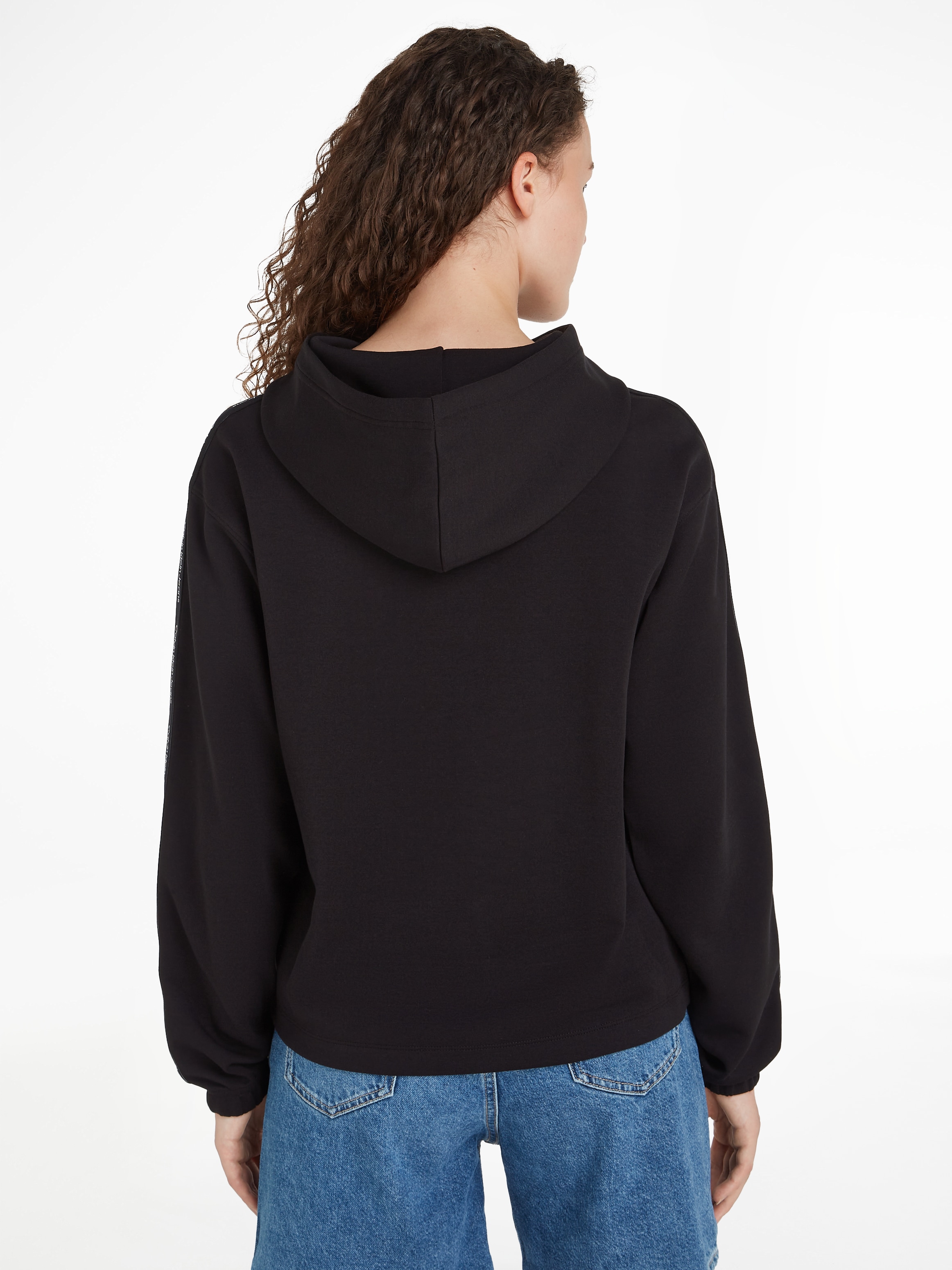 Calvin Klein Jeans Kapuzensweatshirt »LOGO ELASTIC HOODIE«, mit Logoschriftzug
