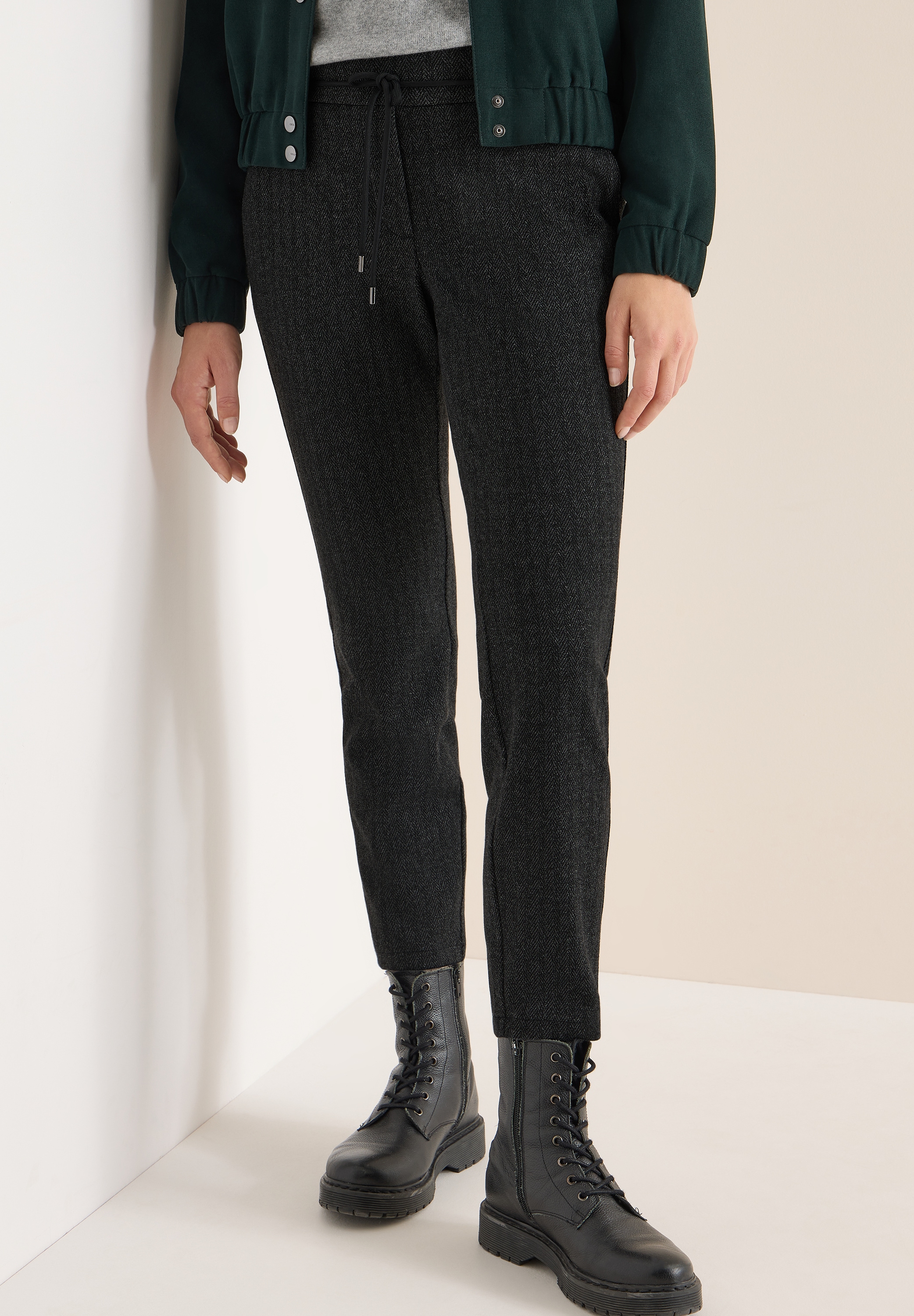 Cecil Schlupfhose »Style Tracey«  mir feinem Streifenmuster und elastischem Bund mit Tunnelzug