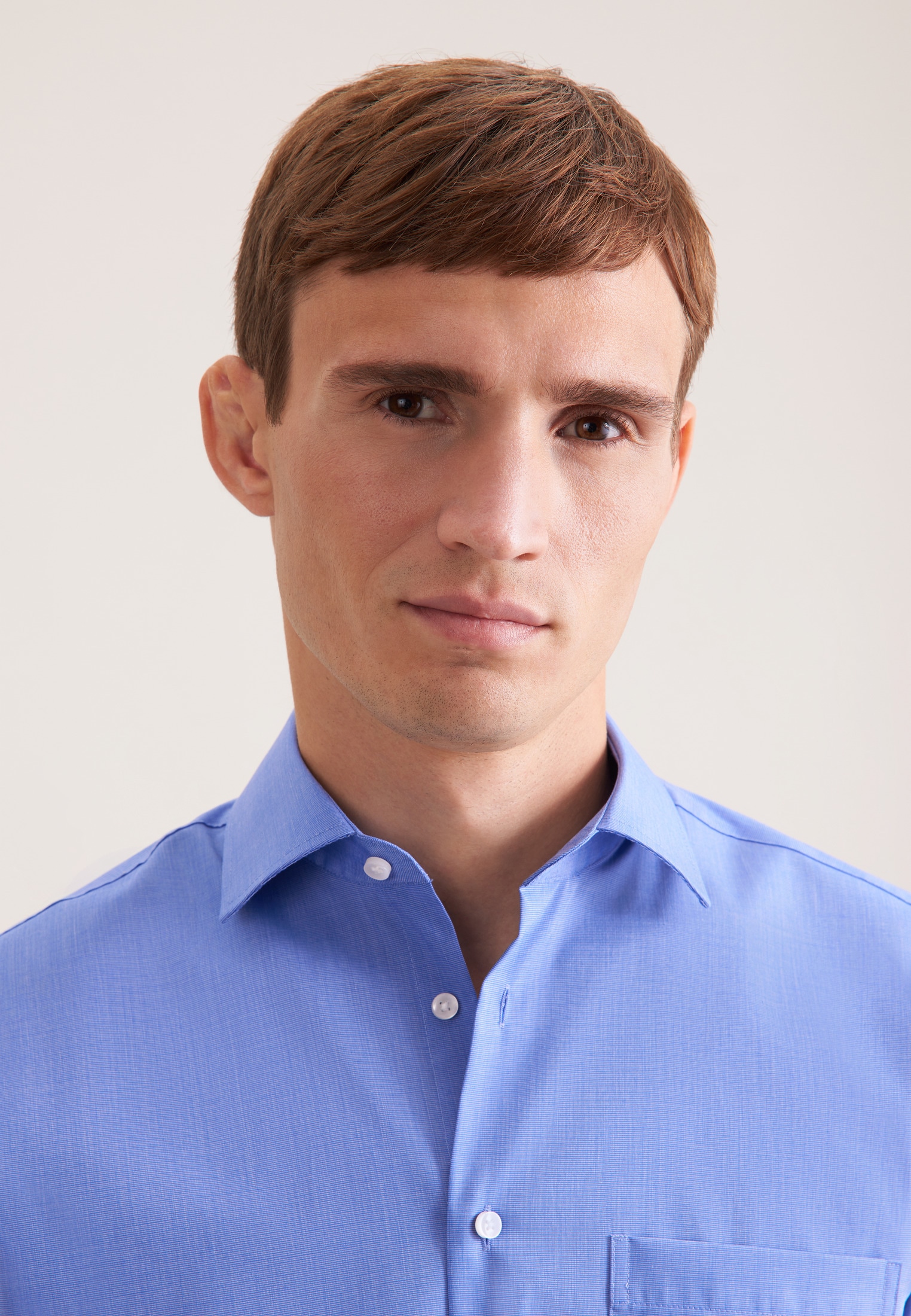 seidensticker Businesshemd »Schwarze Rose« Regular 1/2 Kentkragen Uni