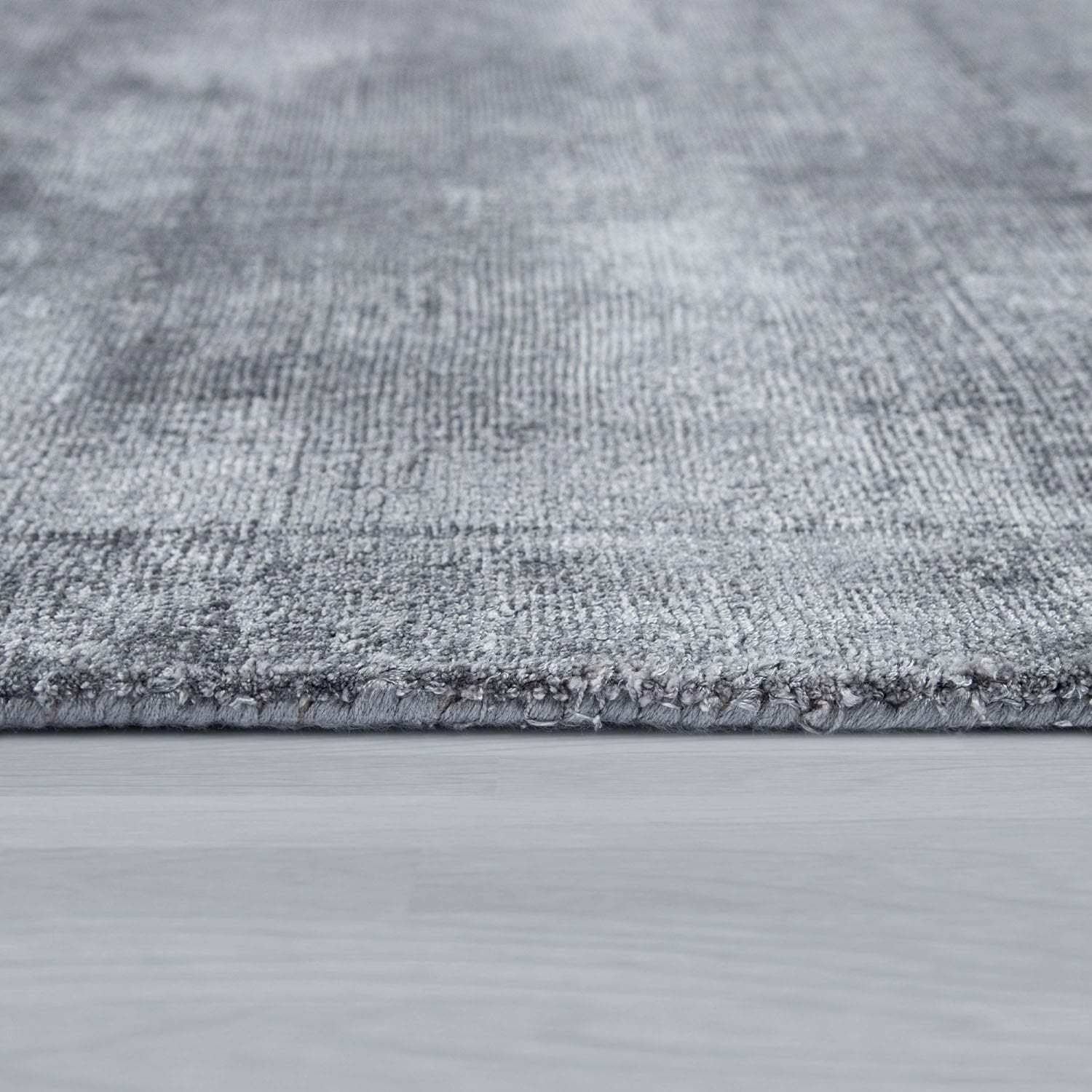 Paco Home Teppich »Nagpur 260«, rechteckig, 12 mm Höhe, Handweb, Kurzflor, 80% Viskose, mit leichtem Schimmer, handgewebt