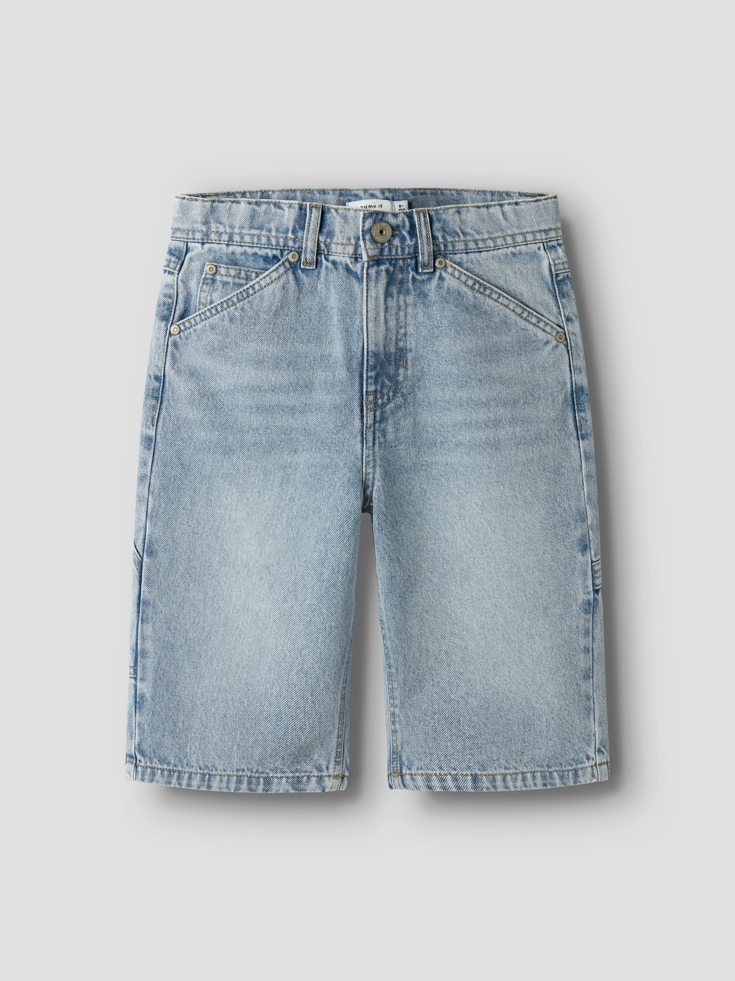 Name It Jeansbermudas »NKMRYAN BERMUDA 3800-IM NOOS« Baumwolle, Skater Fit