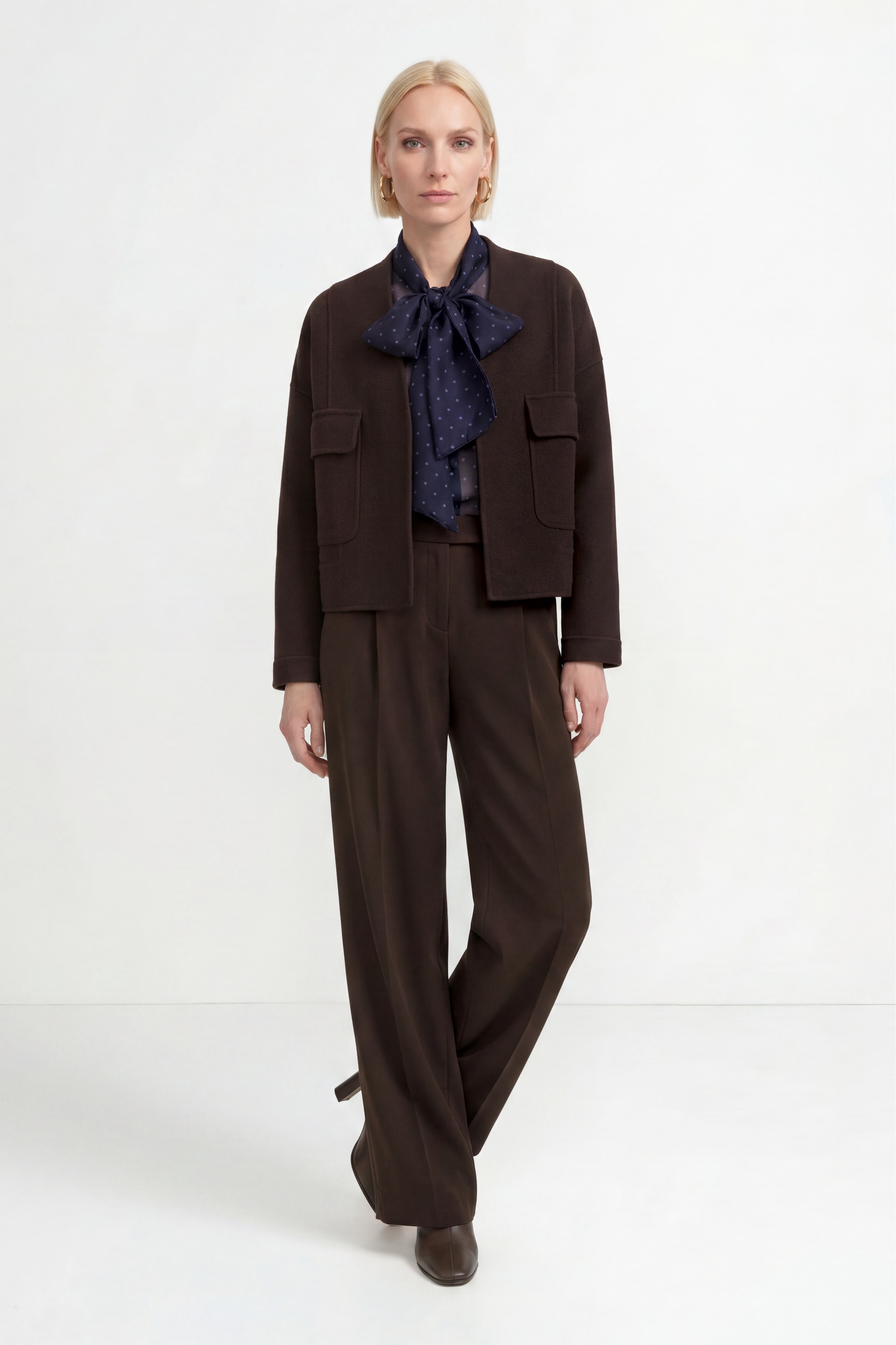 RICHROYAL Bundfaltenhose  Regular fit mit Bundfalten