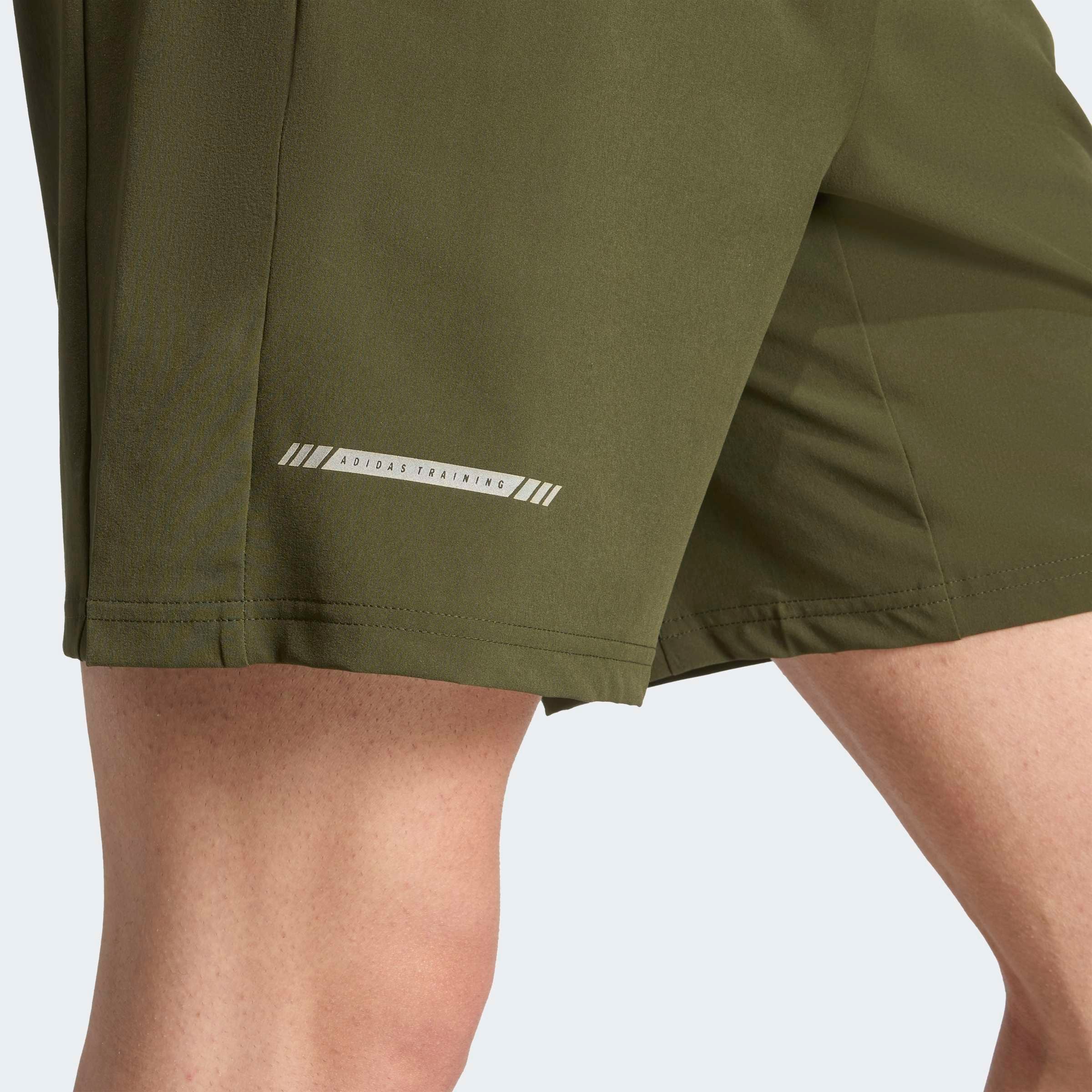 adidas Performance Shorts »TRAINING ESSENTIALS HOLIDAY PACK«  für Fitness und Training, mit Metallic-Optik, schnelltrocknend