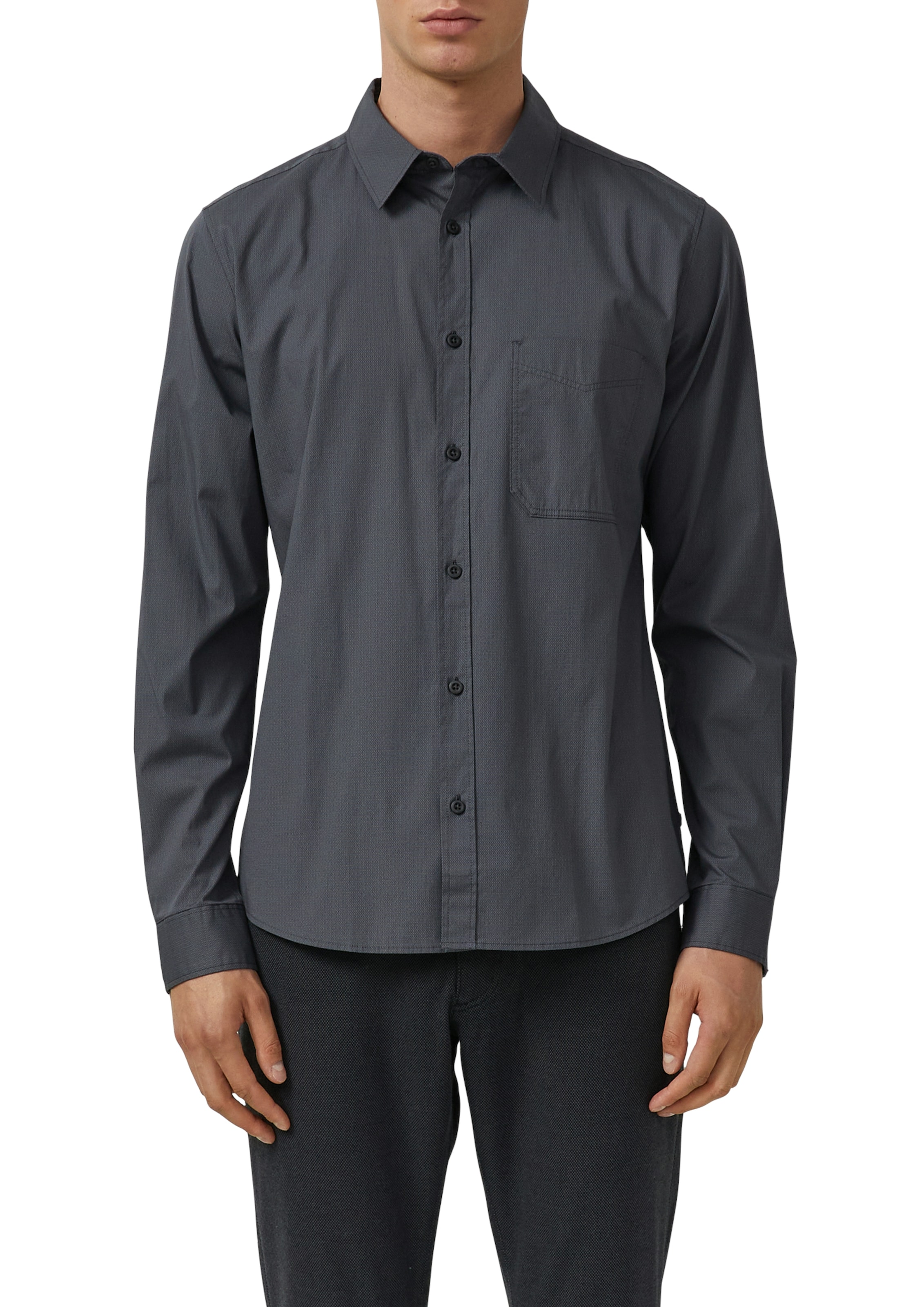 s.Oliver Langarmhemd mit Brusttasche