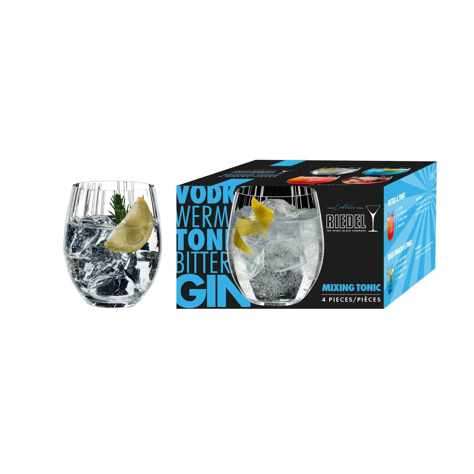 RIEDEL THE WINE GLASS COMPANY Cocktailglas »Mixing Tonic Cocktails 580 ml 4er Set transparent«