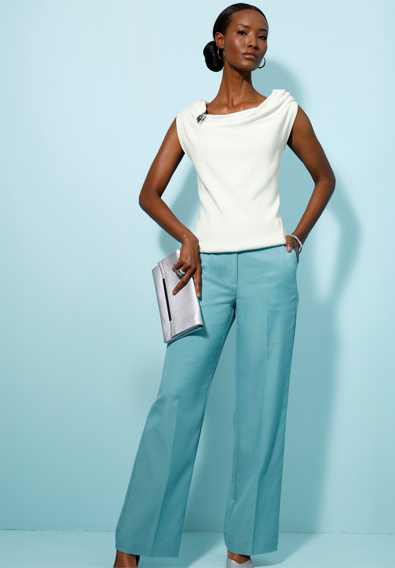 creation L Bügelfaltenhose »Lyocell-Mix-Hose Webhose mit Lyocell«