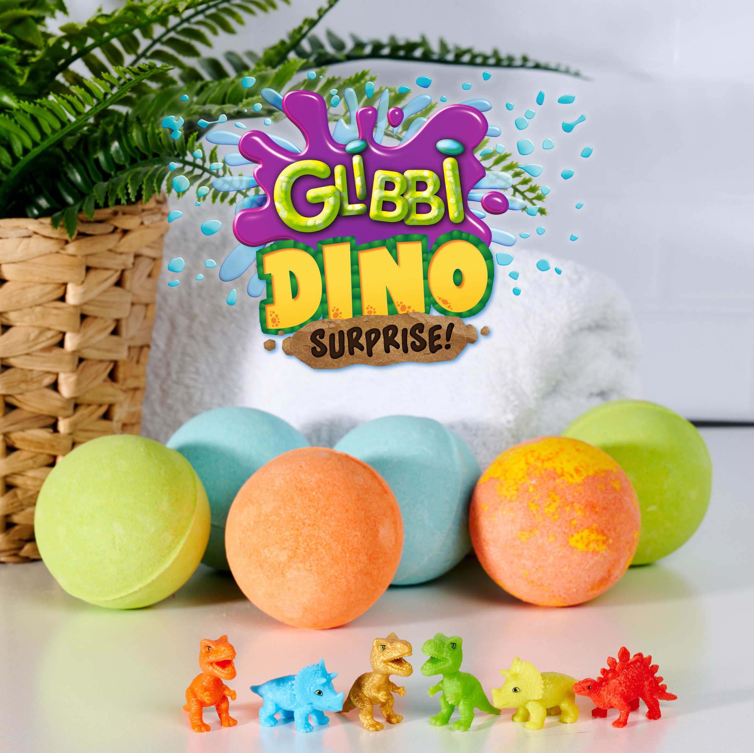 SIMBA Badespielzeug »Glibbi Dino Surprise« Badebomben