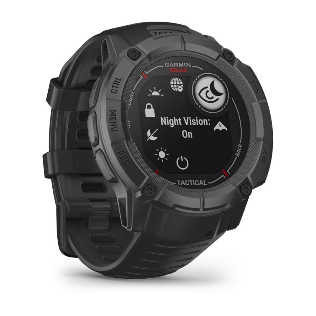 Garmin Smartwatch »Instinct 2X Solar Tactical Edition«, (2,8 cm / 1,1 Zoll), Proprietär,)