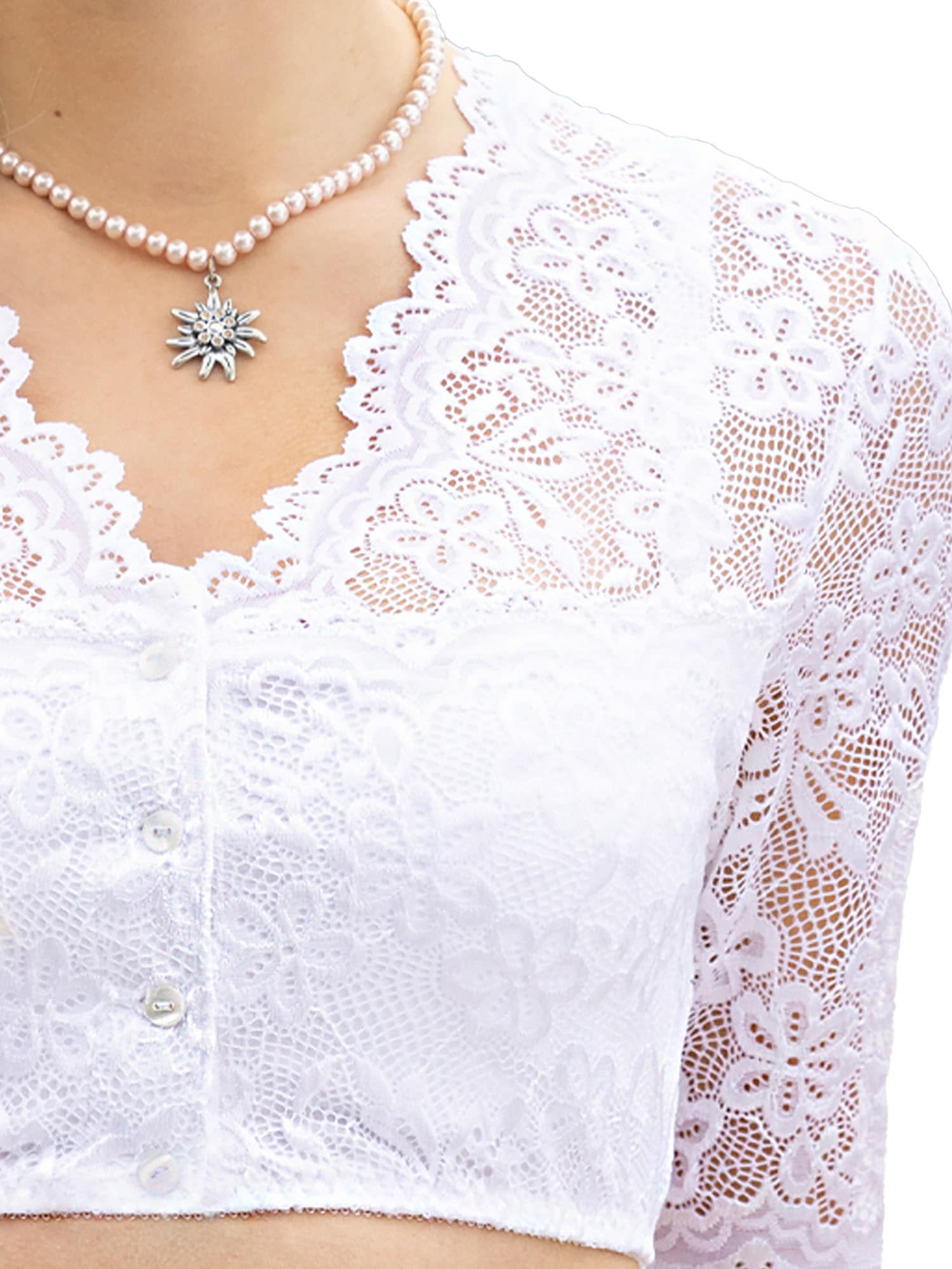 Nina Von C. Dirndlbluse »Dirndlbluse halbarm Waltraud«