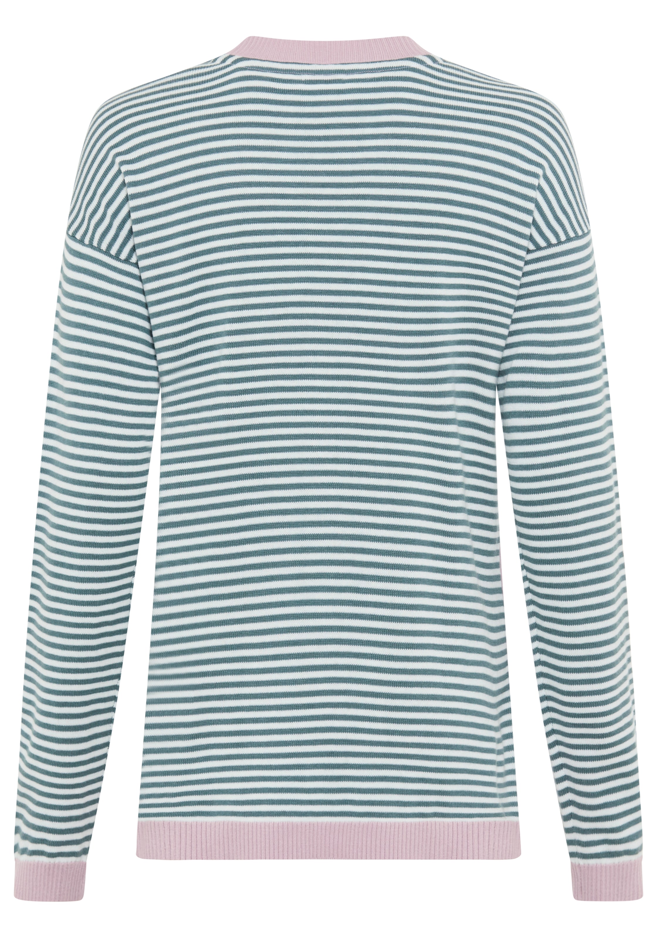 KangaROOS Strickpullover aus Baumwolle-Mix, mit Rundhalsausschnitt, lässig geschnitten