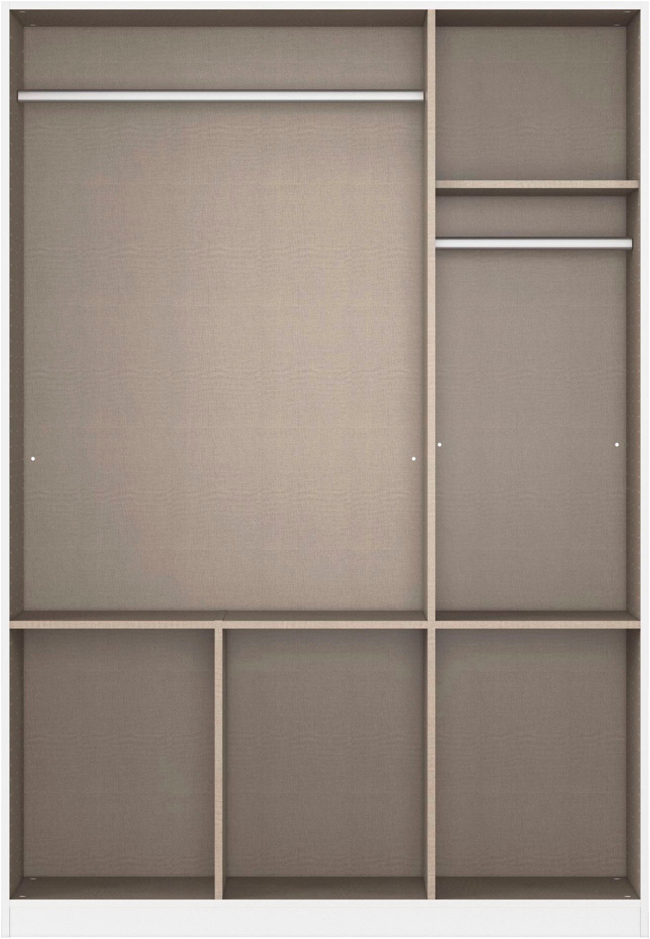 rauch Drehtürenschrank »Kleiderschrank Schrank Garderobe Schlafzimmerschrank CELLE«, in 4 Breiten und 2 Höhen, optional mit Schubkästen MADE IN GERMANY