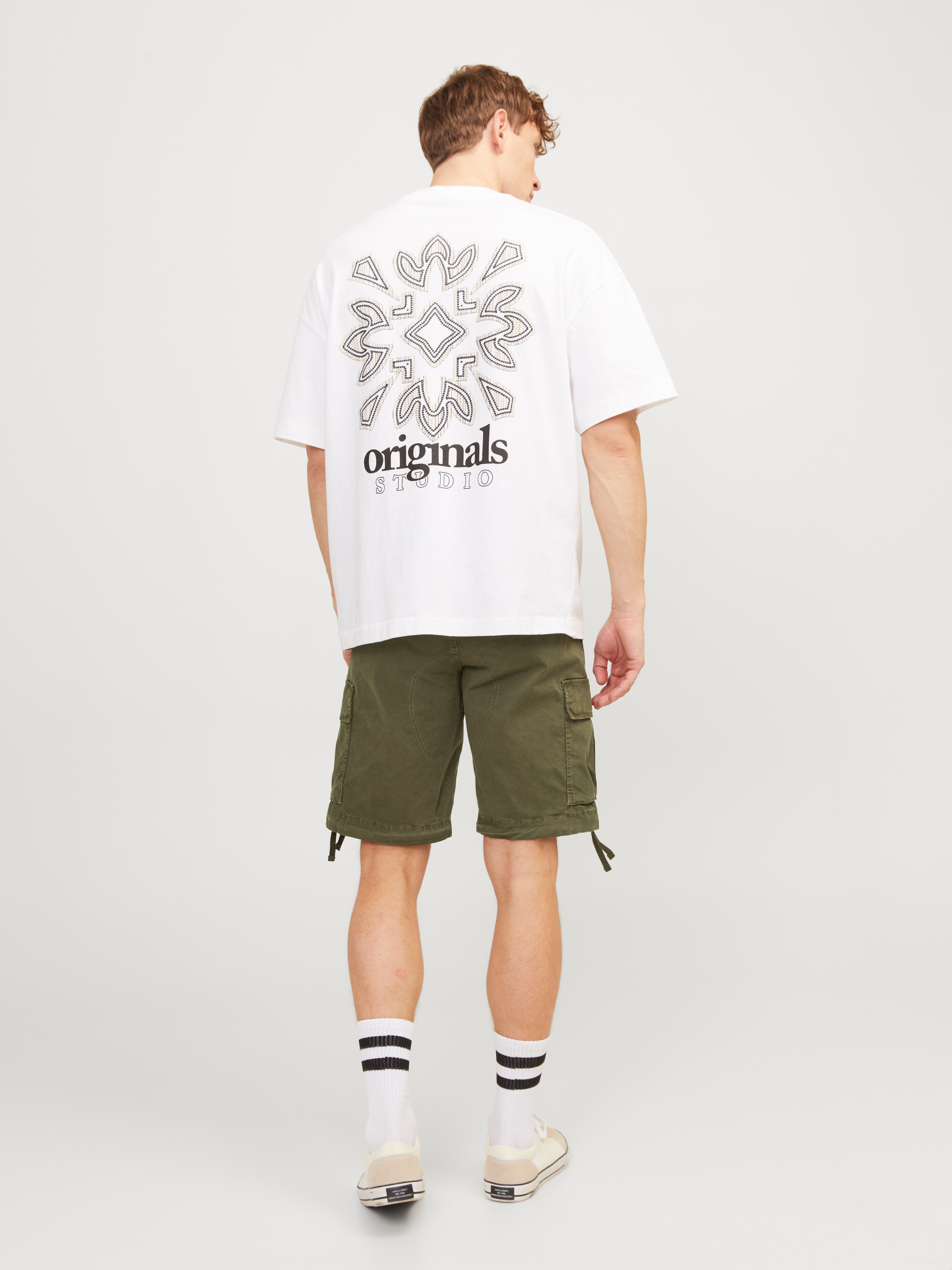 Jack & Jones Cargohose »JPSTCOLE TUCKER CARGO SHORTS LNG SN«
