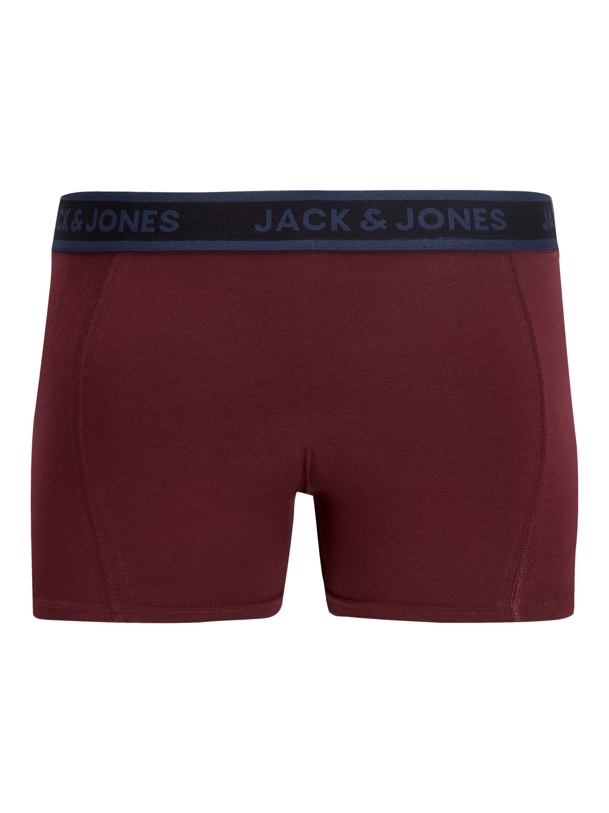 Jack & Jones Trunk »JACMAGNUS SOLID TRUNKS 5 PACK STYD« Packung, 5 Stk. Baumwollmischung, Logobund