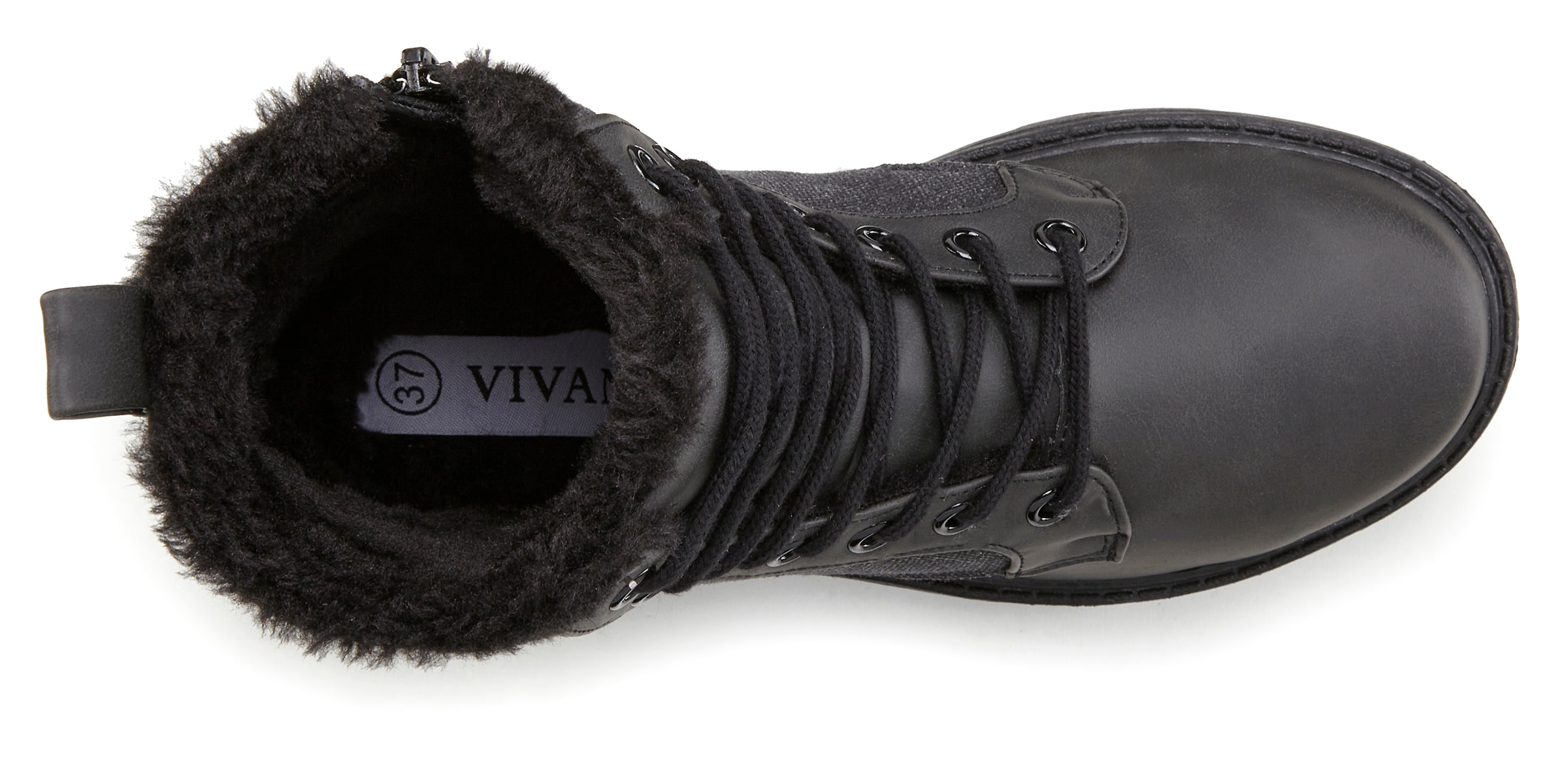 Vivance Stiefelette »Stiefel, Boots«  mit Warmfutter und leichter Profilsohle VEGAN